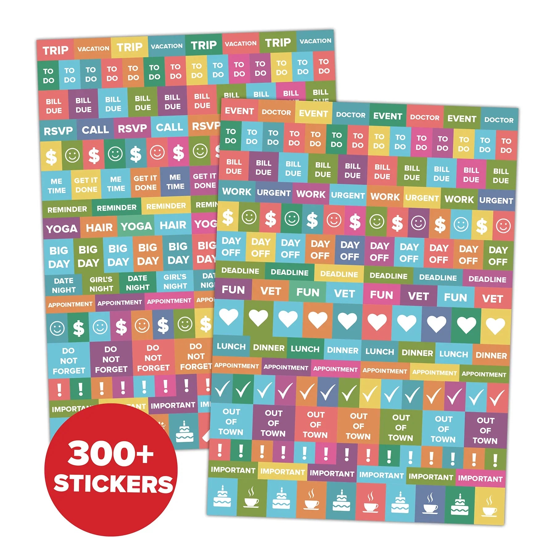 2026 Contemporary Black - Monthly & Weekly Diary/Planner