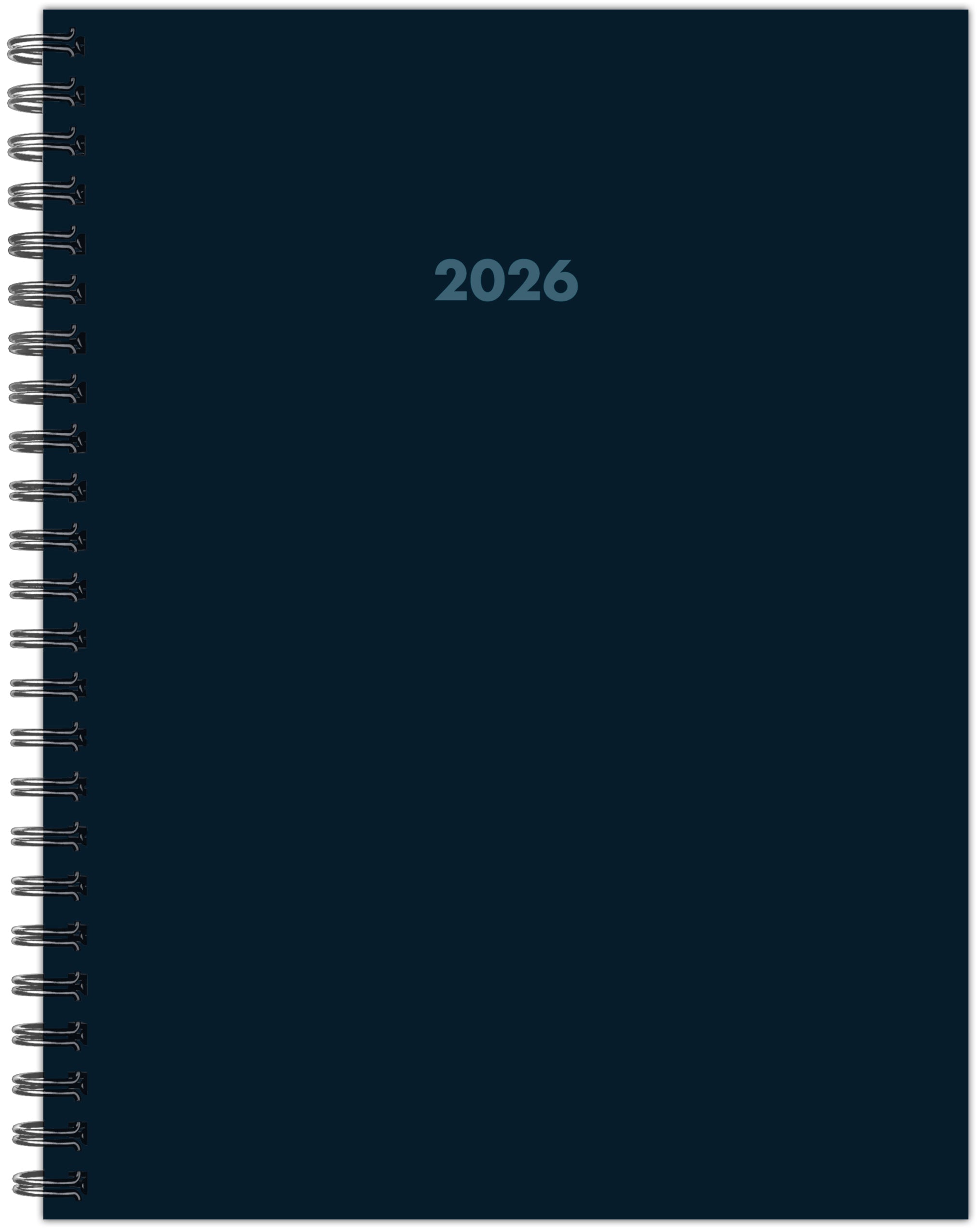 2026 Basic Blue - Monthly & Weekly Diary/Planner