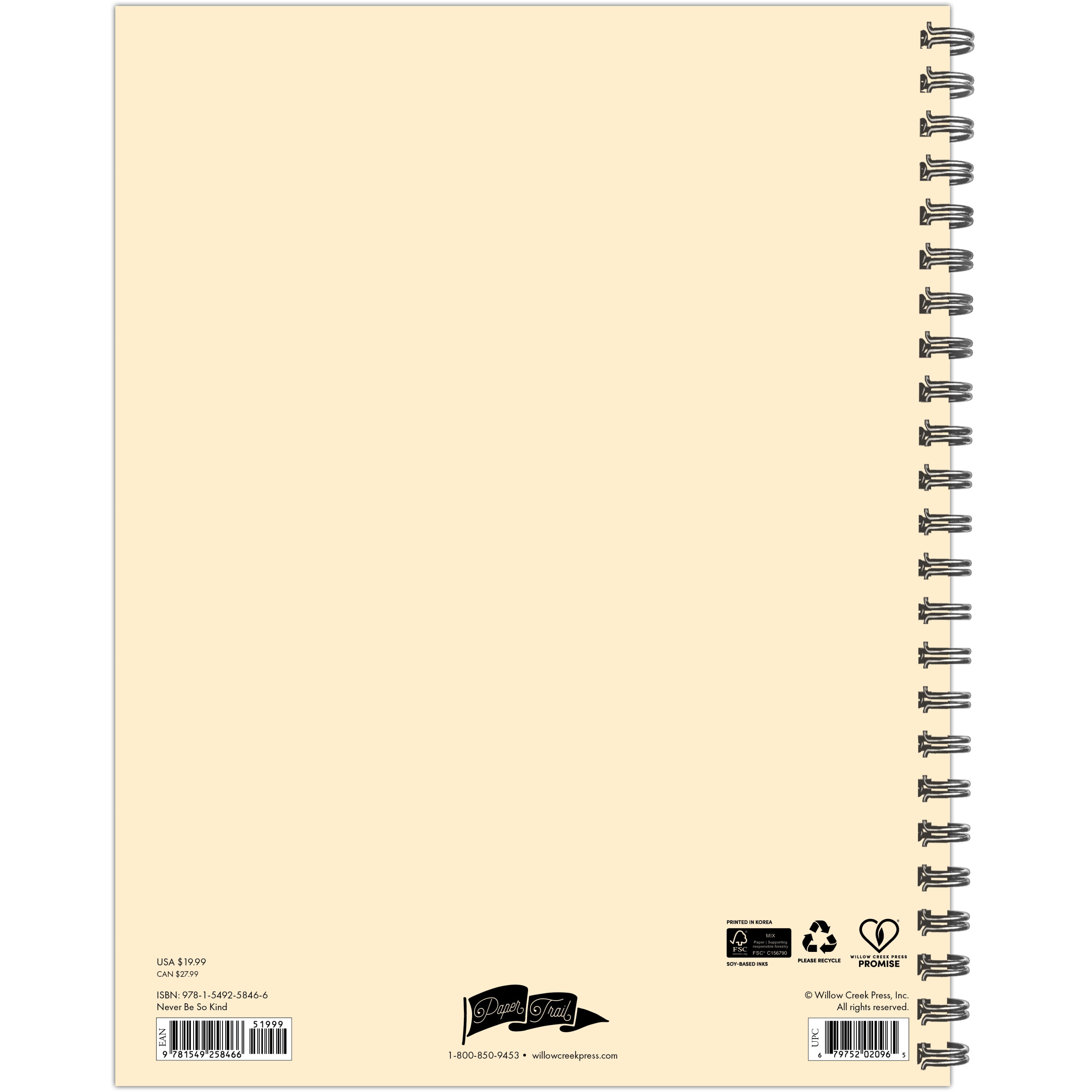 2026 Never Be So Kind - Monthly & Weekly Diary/Planner