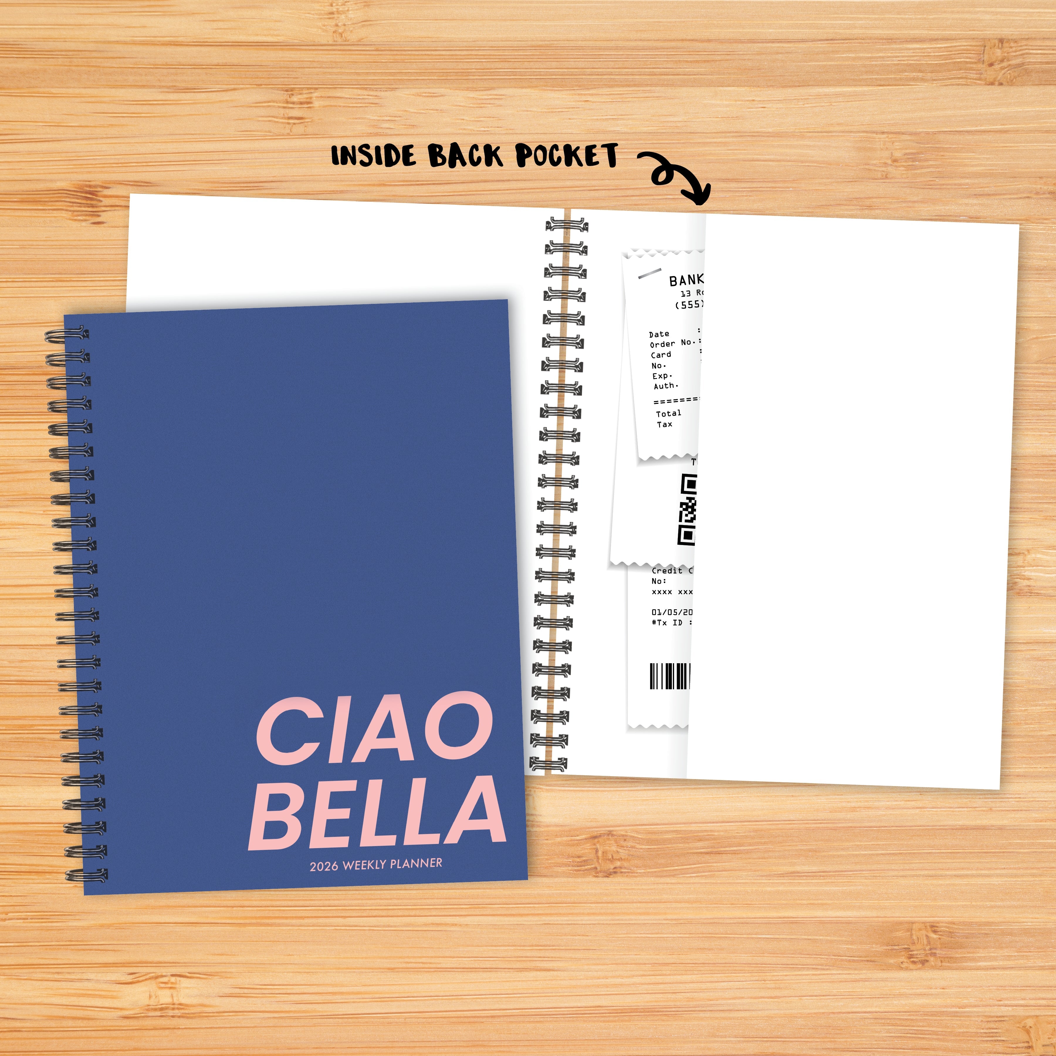 2026 Ciao Bella - Monthly & Weekly Diary/Planner