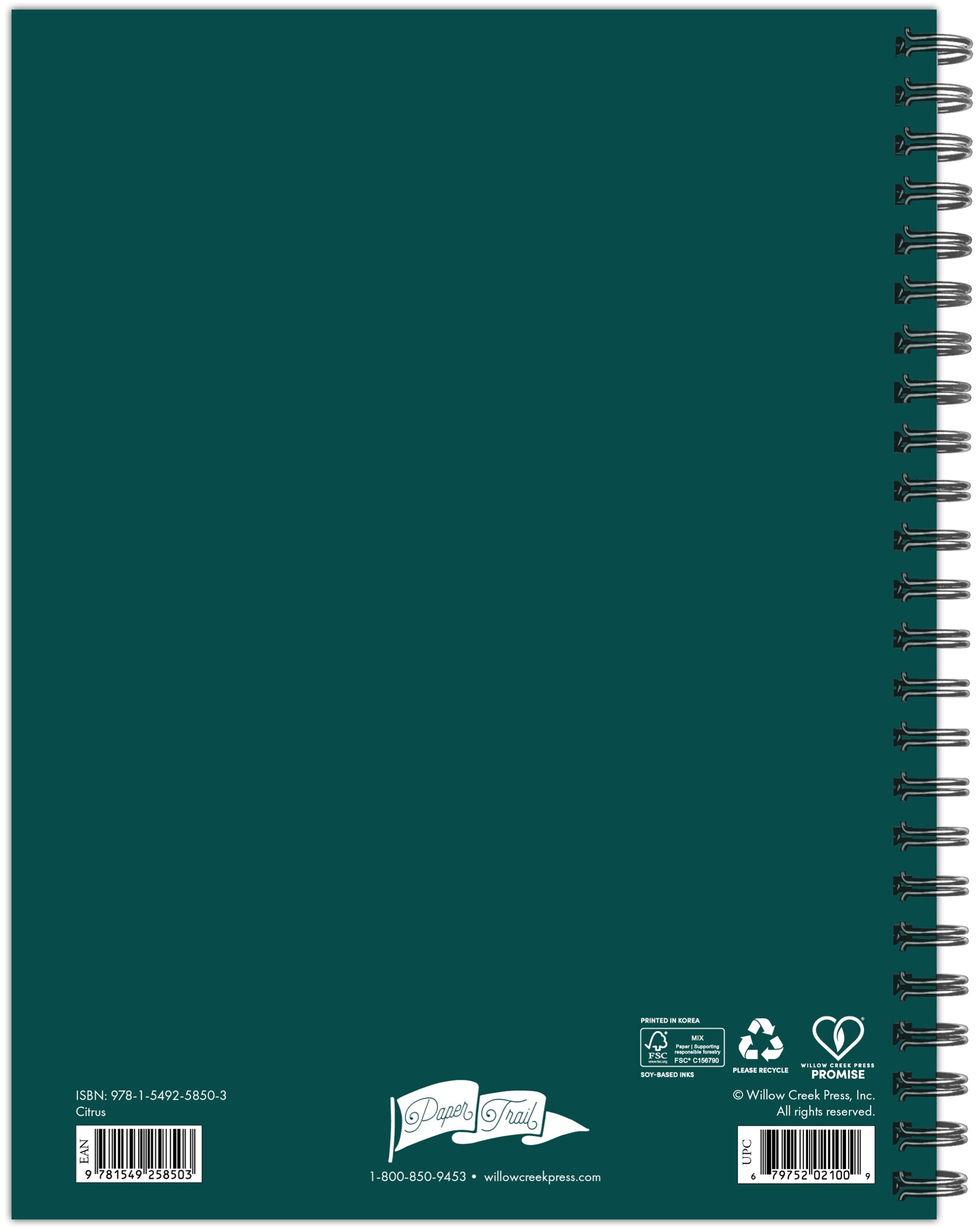 2026 Citrus - Monthly & Weekly Diary/Planner