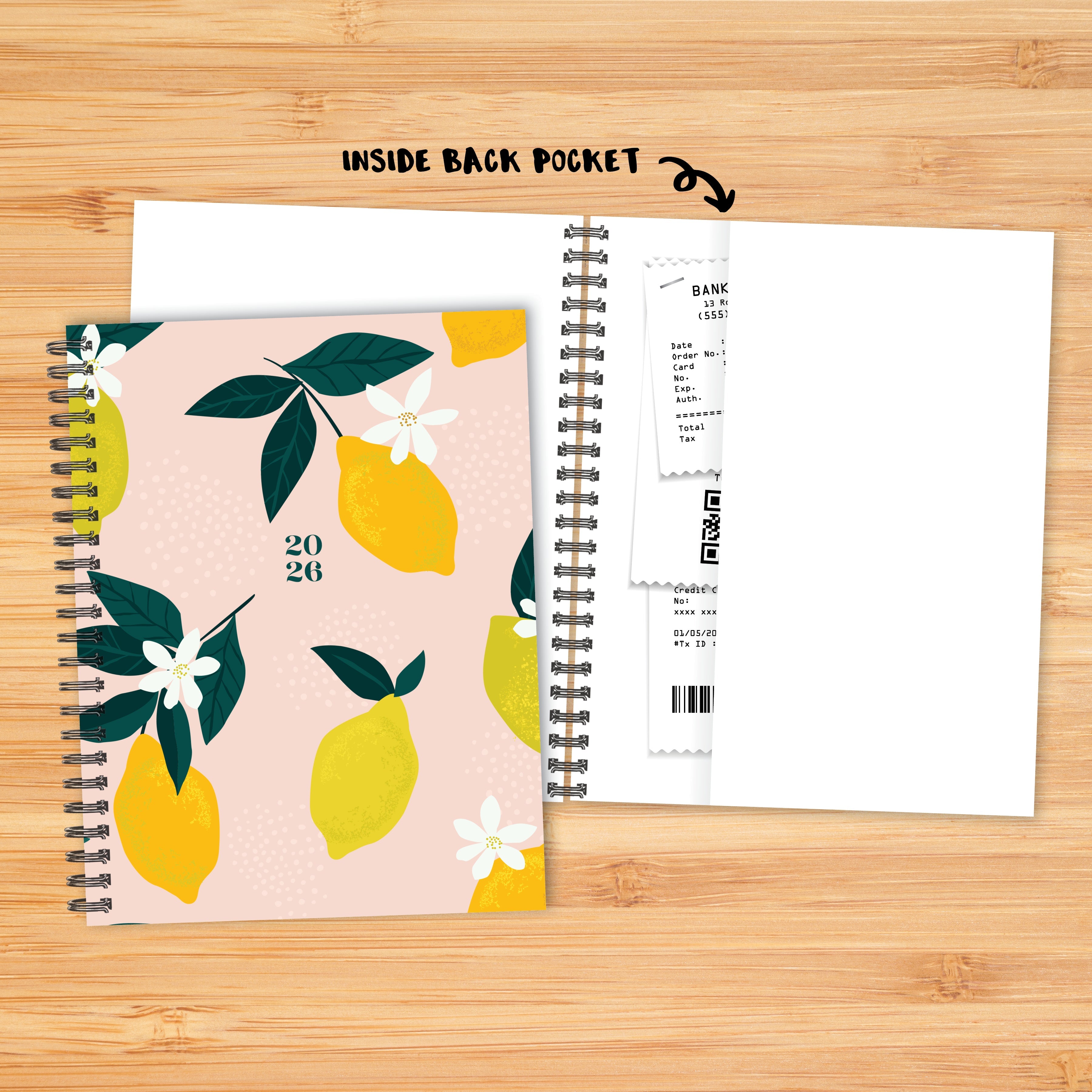 2026 Citrus - Monthly & Weekly Diary/Planner