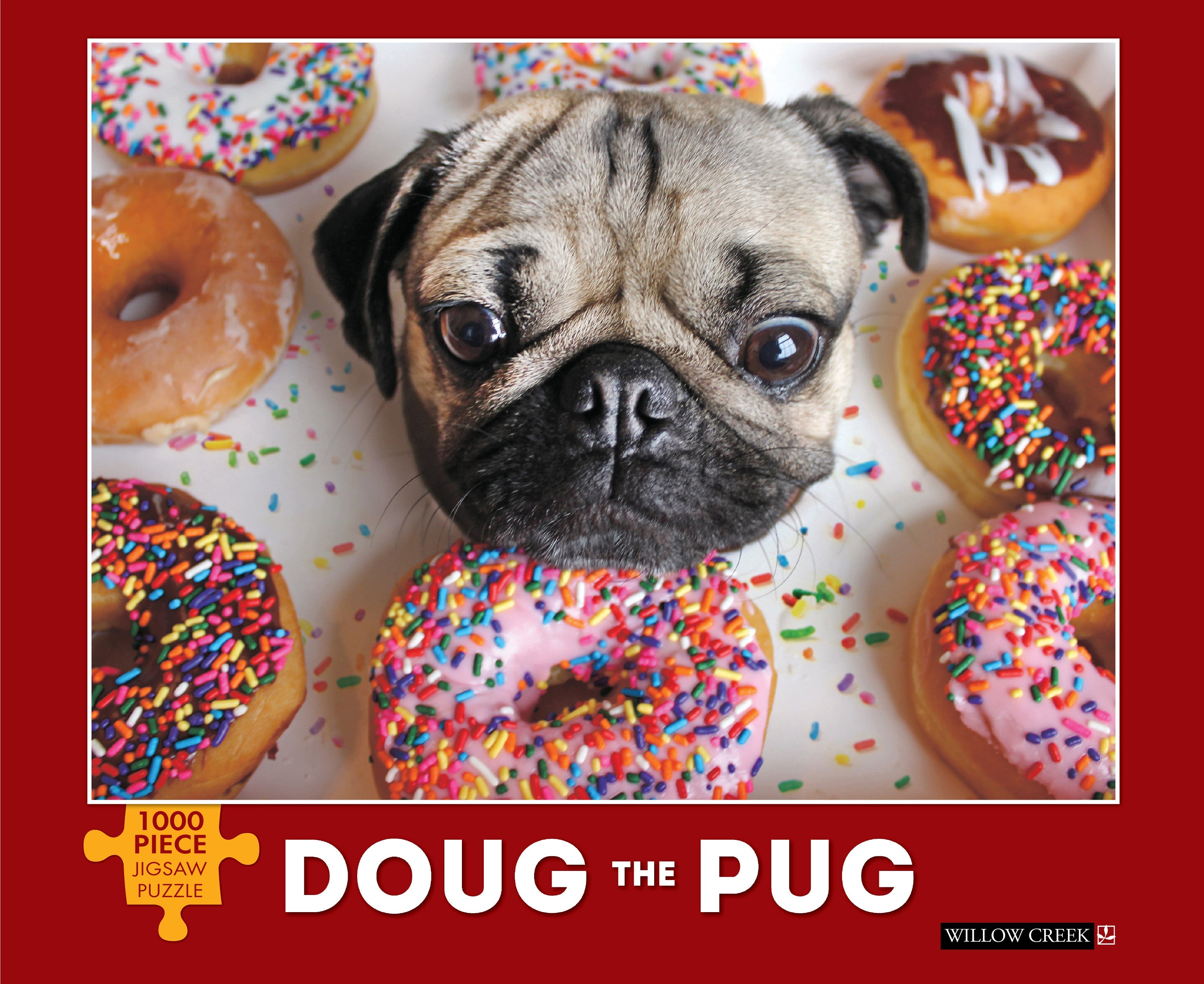 Doug the Pug 1000 Piece - Jigsaw Puzzle