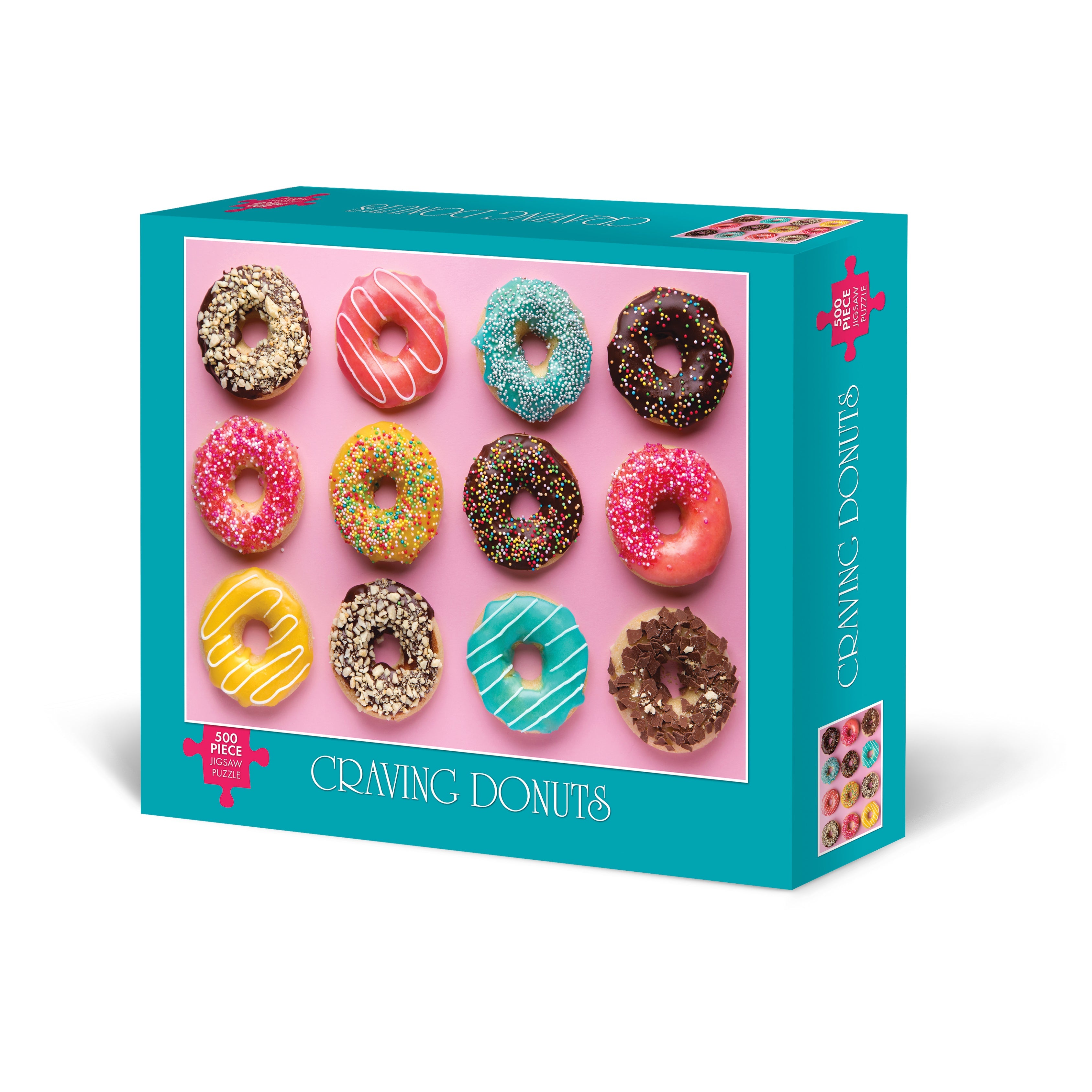 Craving Donuts 500 Piece - Jigsaw Puzzle