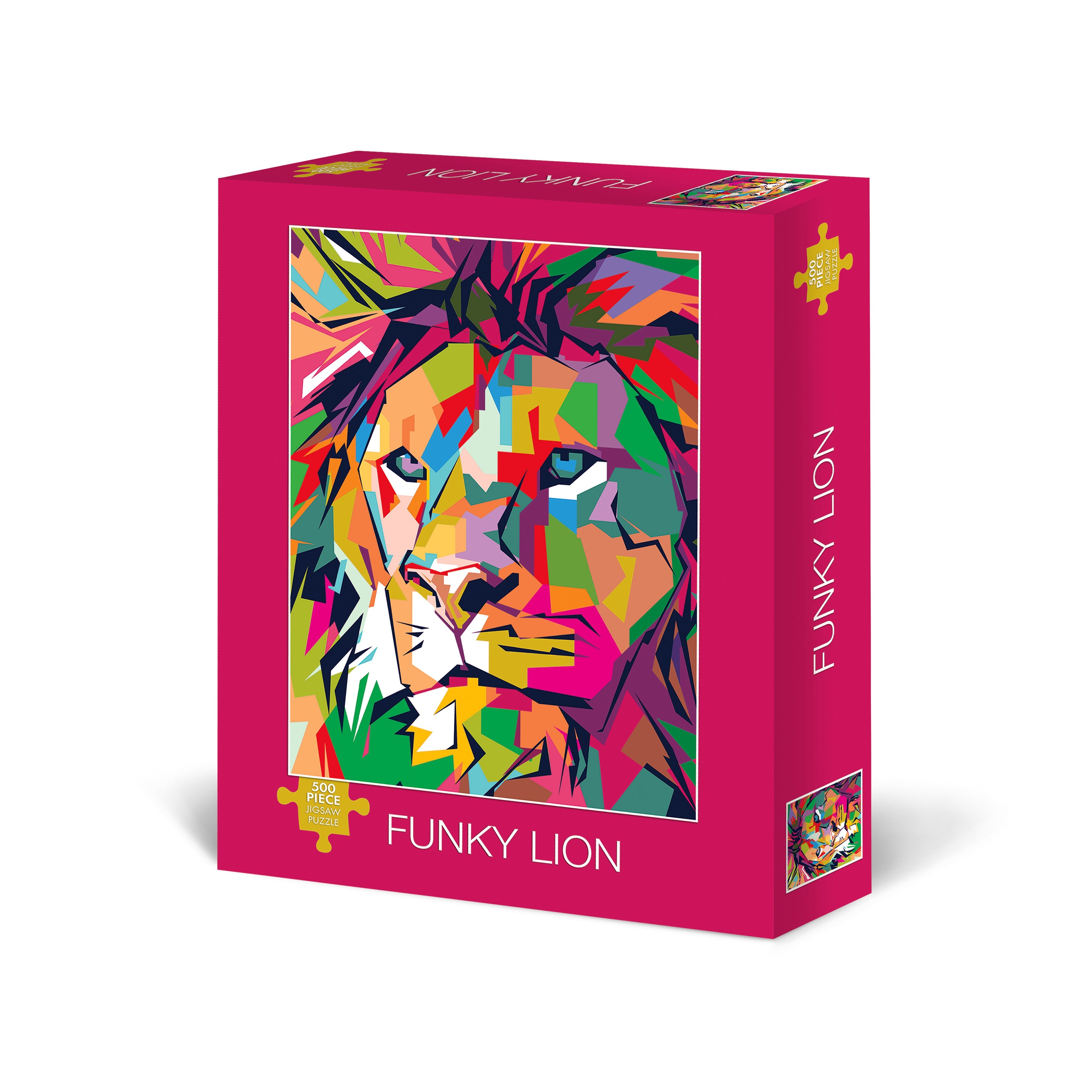 Funky Lion 500 Piece - Jigsaw Puzzle