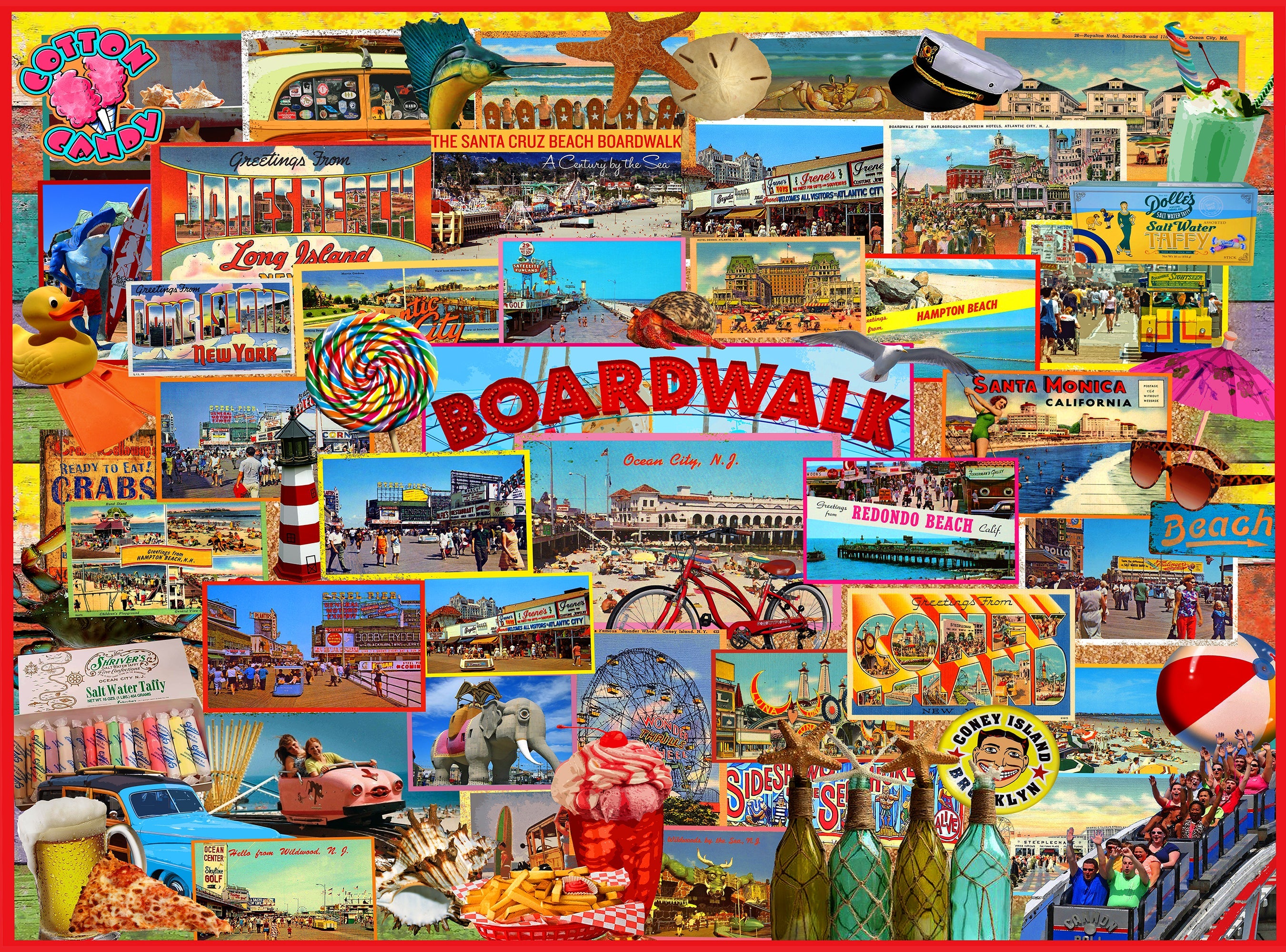 Boardwalk Memories 1000 Piece - Jigsaw Puzzle