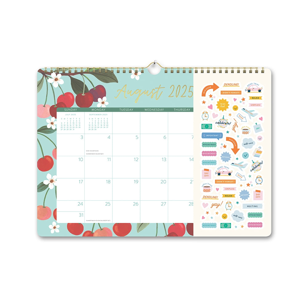 2026 Fruit & Flora - Deluxe Wall Calendar
