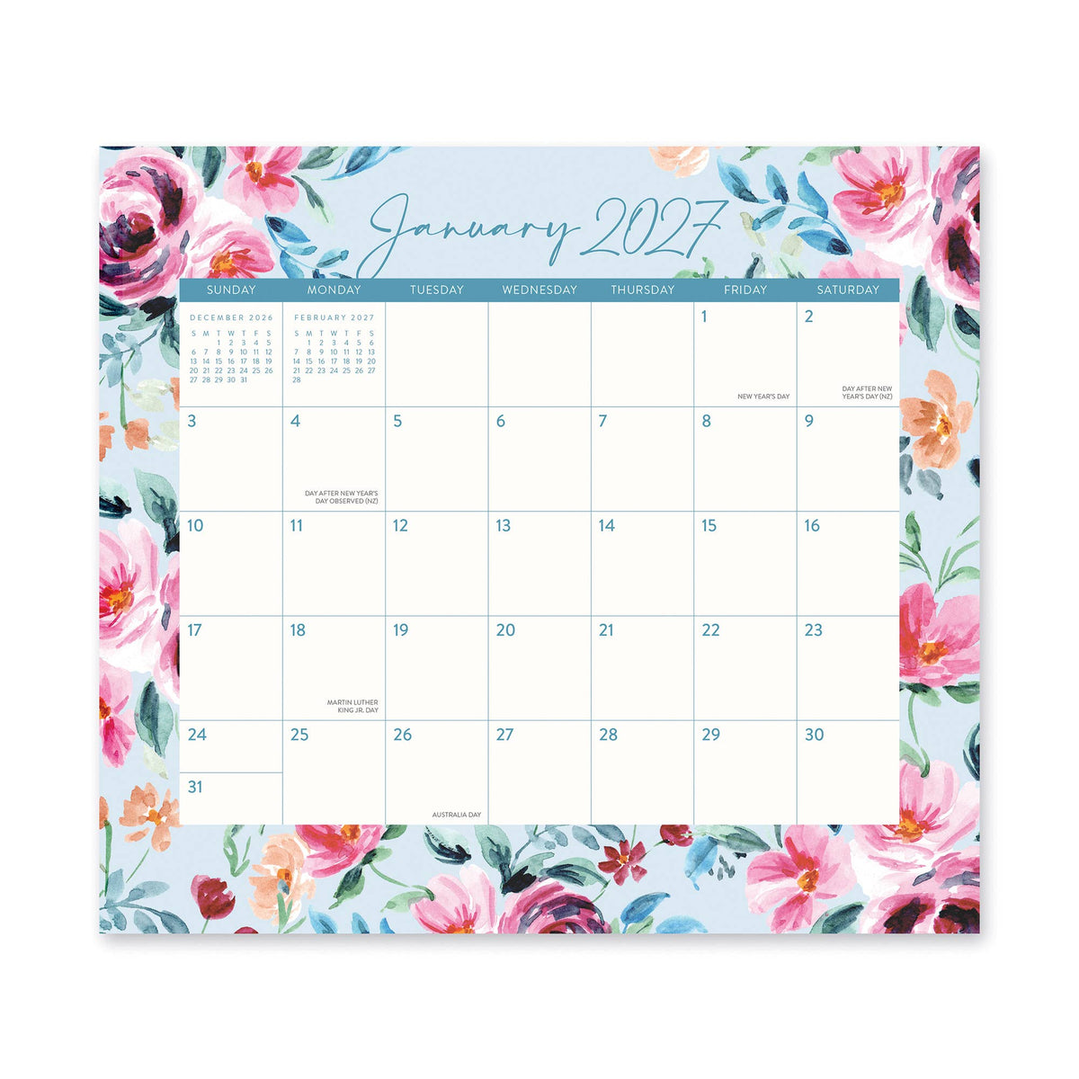 2027 Bella Flora Magnetic Monthly Pad