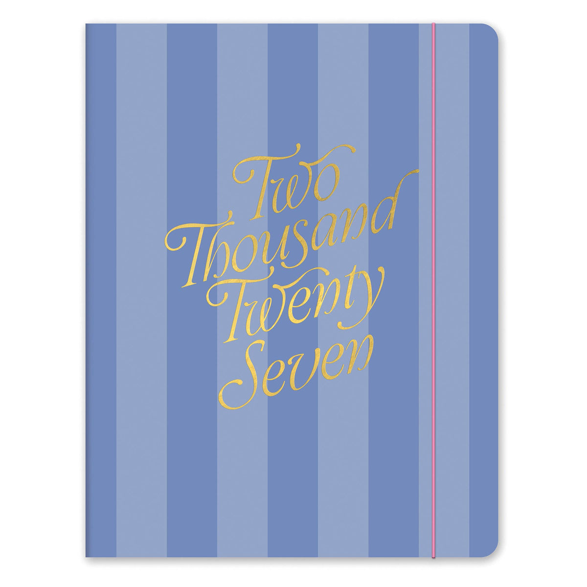 2027 Cabana Stripes Just Right Monthly Planner