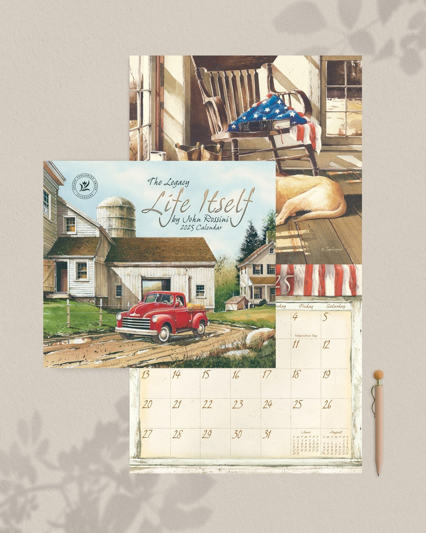 2025 Life Itself - Legacy Deluxe Wall Calendar