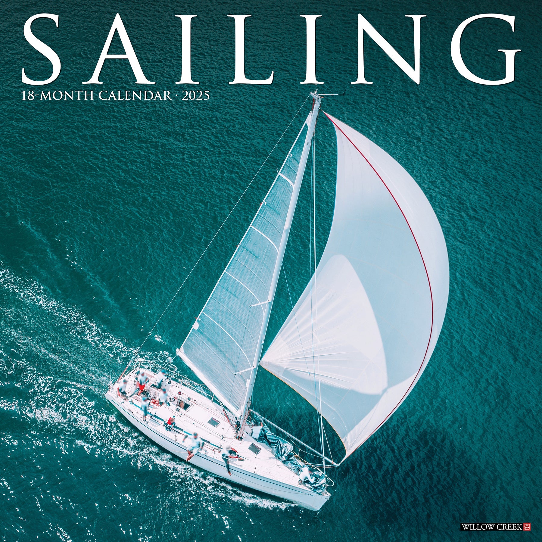 2025 Sailing - Square Wall Calendar