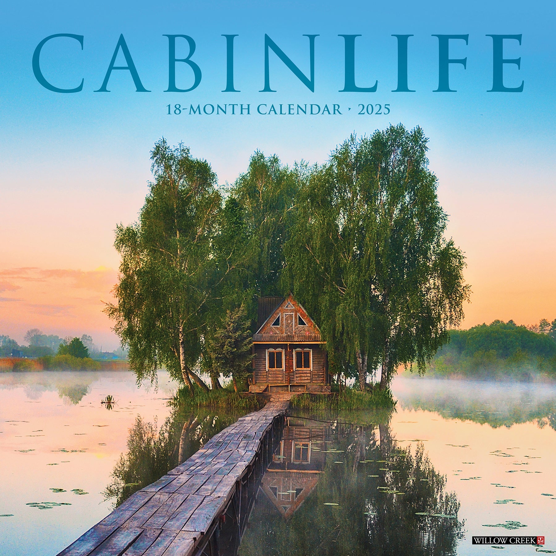 2025 CabinLife - Square Wall Calendar