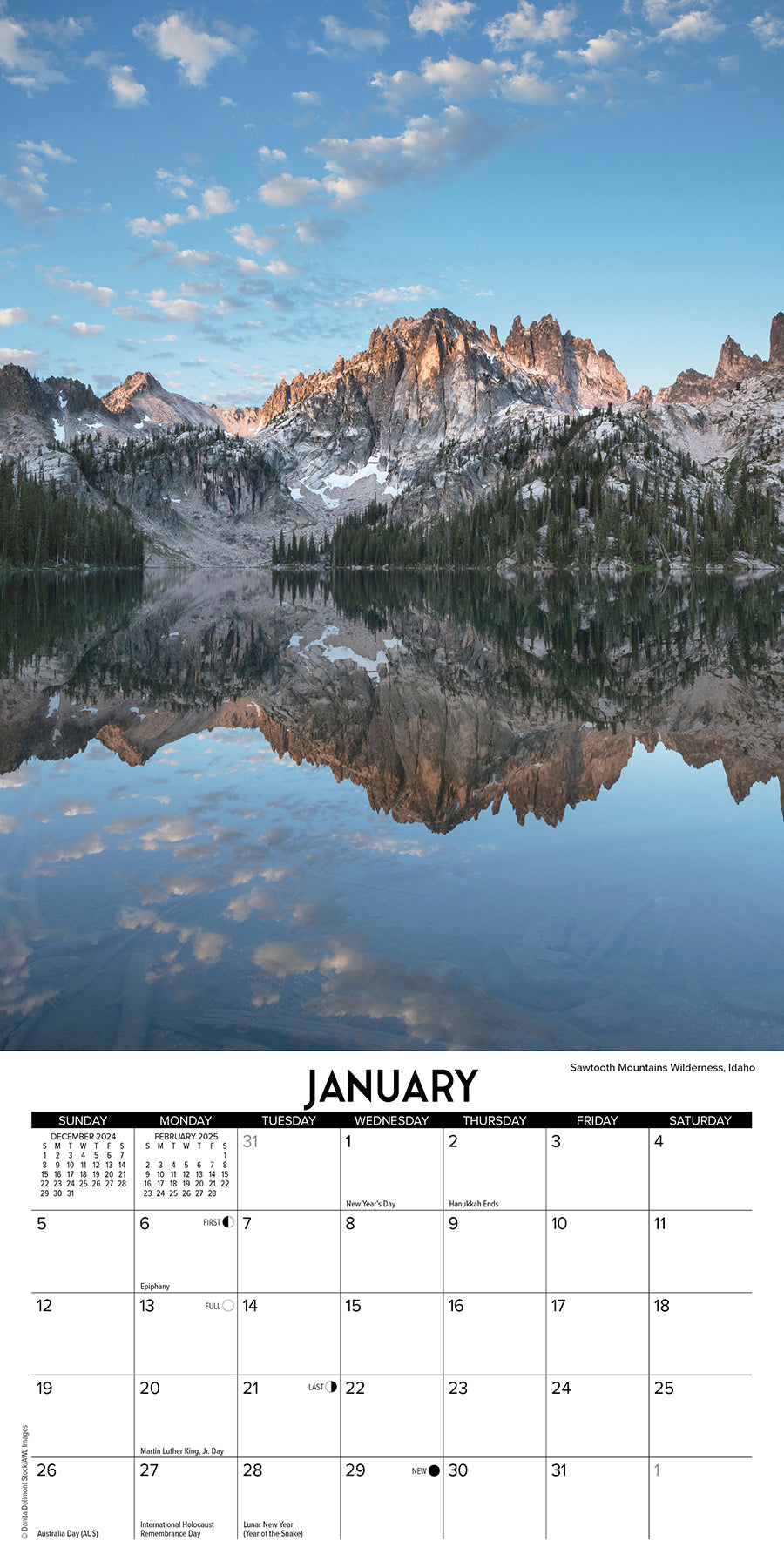 2025 Scenic America - Mini Wall Calendar