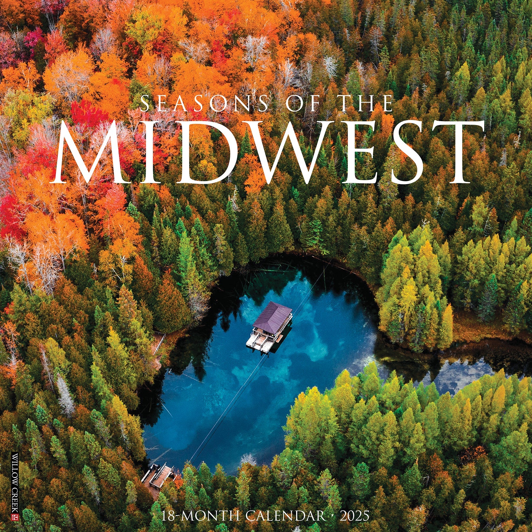 2025 Seasons of the Midwest - Square Wall Calendar