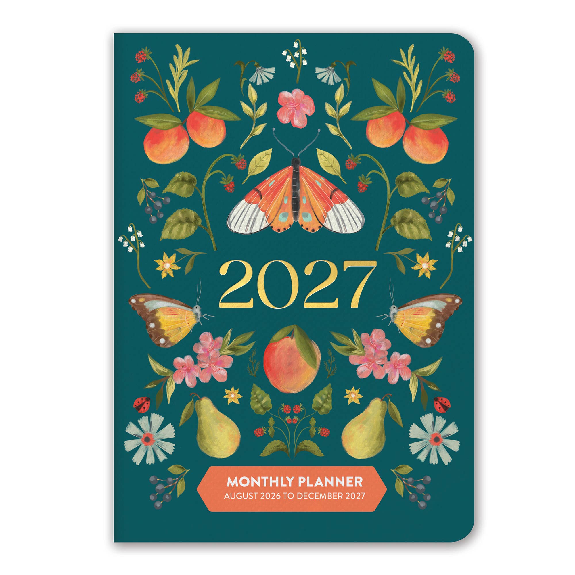 2027 Fruit & Flora Monthly Pocket Planner