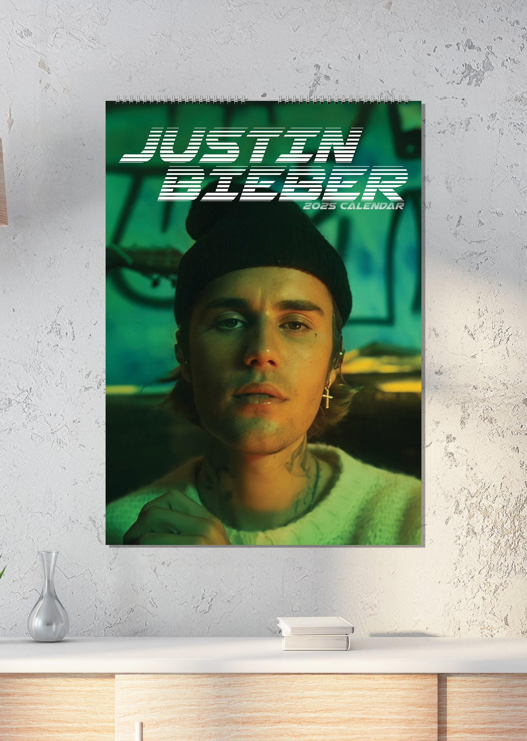 2025 Justin Bieber - A3 Wall Calendar