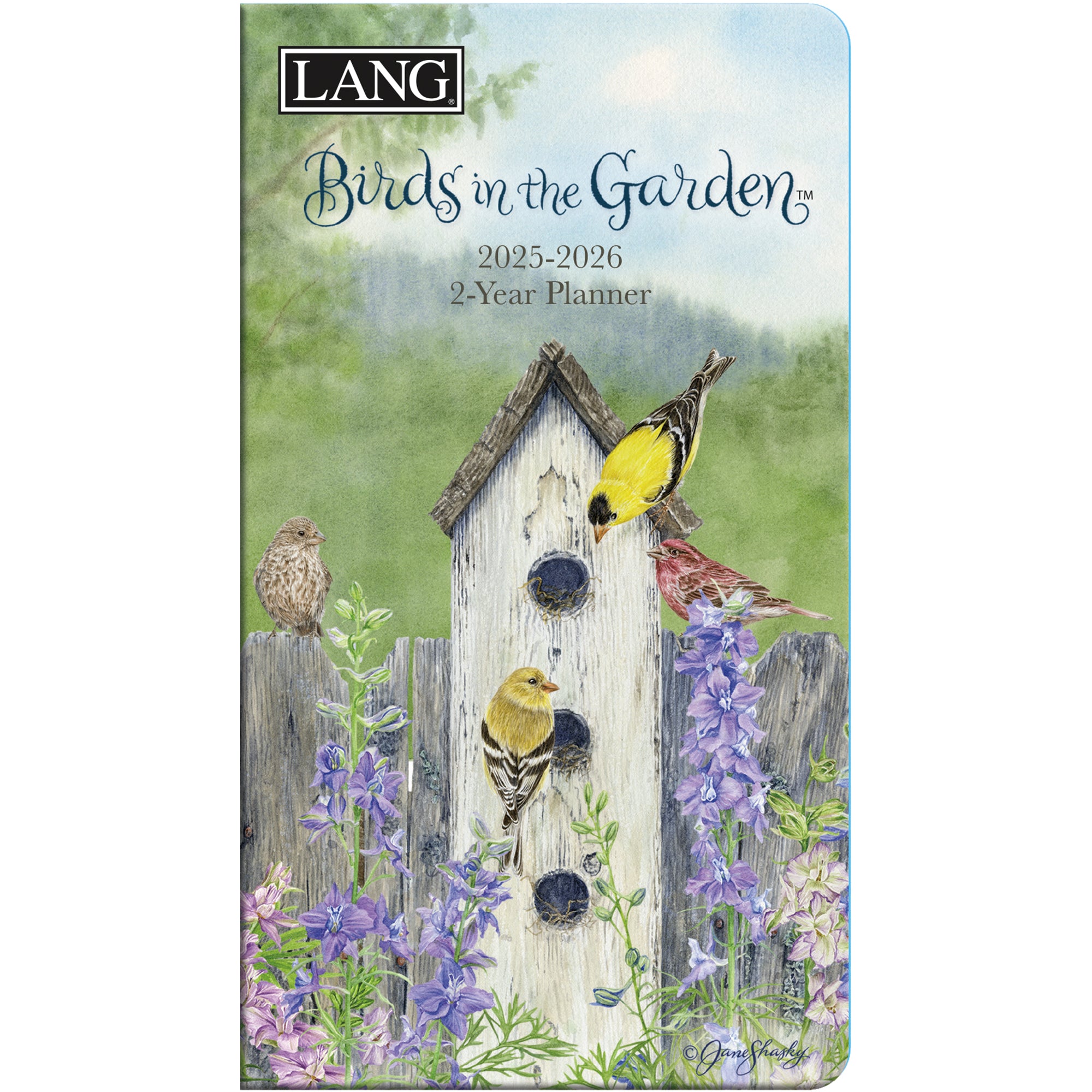 2025-2026 Birds In The Garden - LANG 2 Year Pocket Diary/Planner