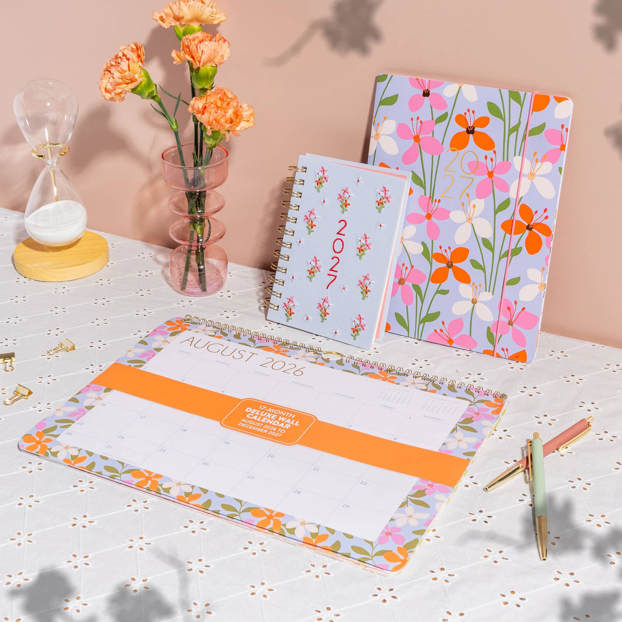 2027 Secret Garden Deluxe Wall Calendar