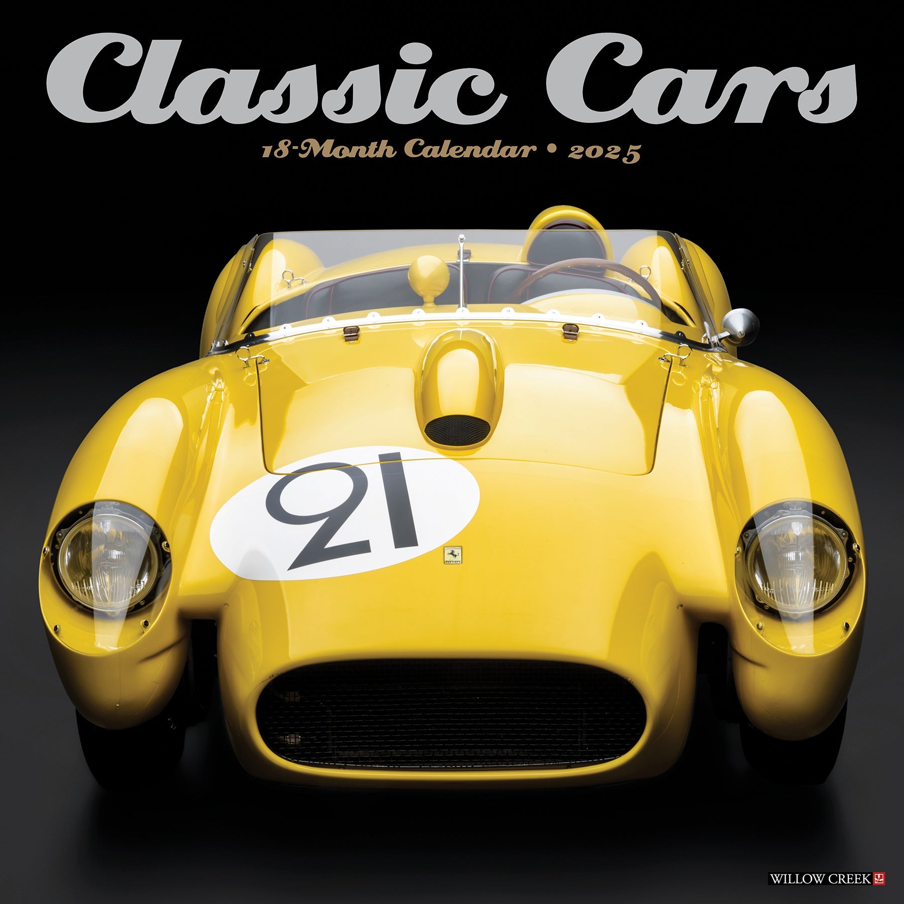 2025 Classic Cars - Square Wall Calendar