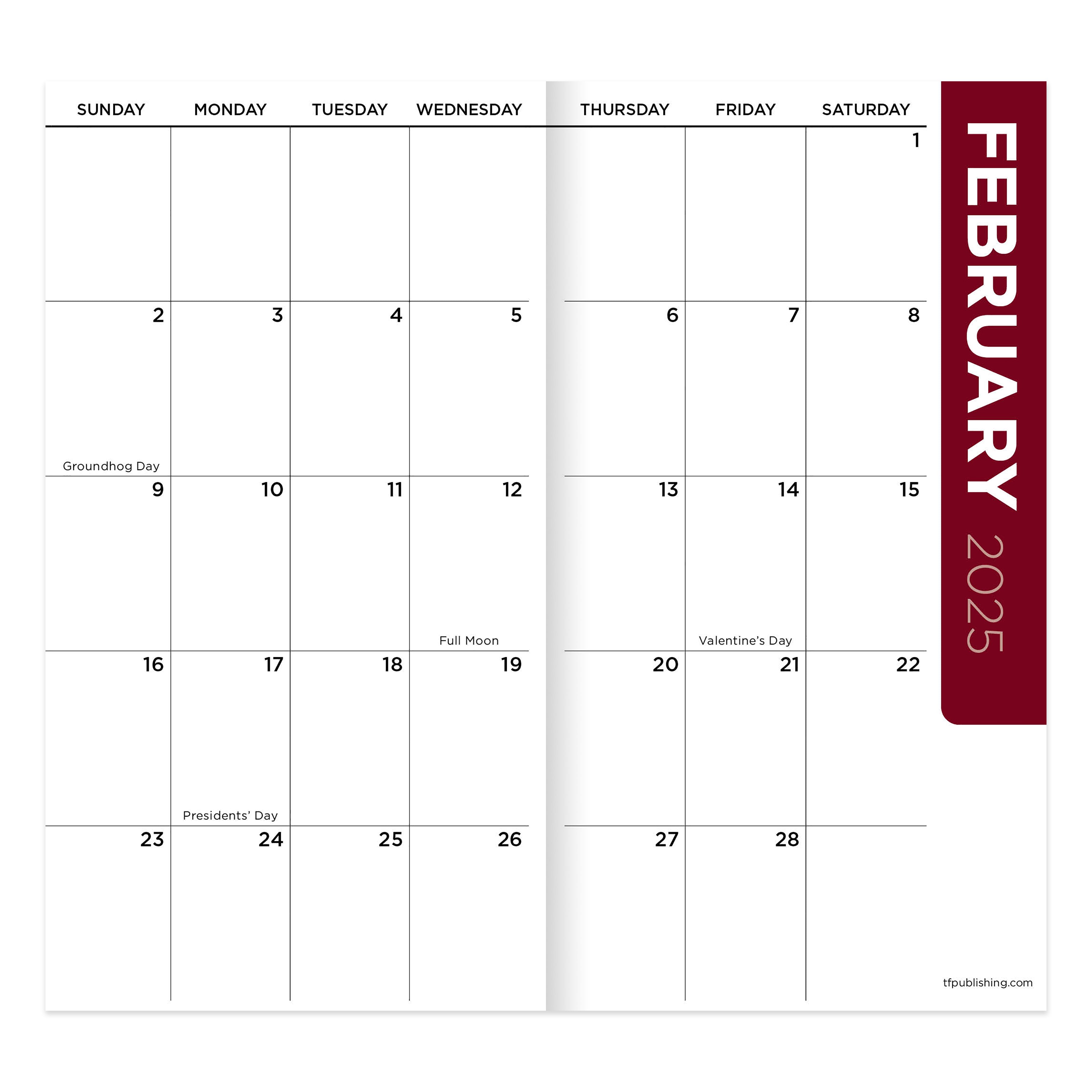 2025-2026 Sassy Zebra - Small Monthly Pocket Diary/Planner