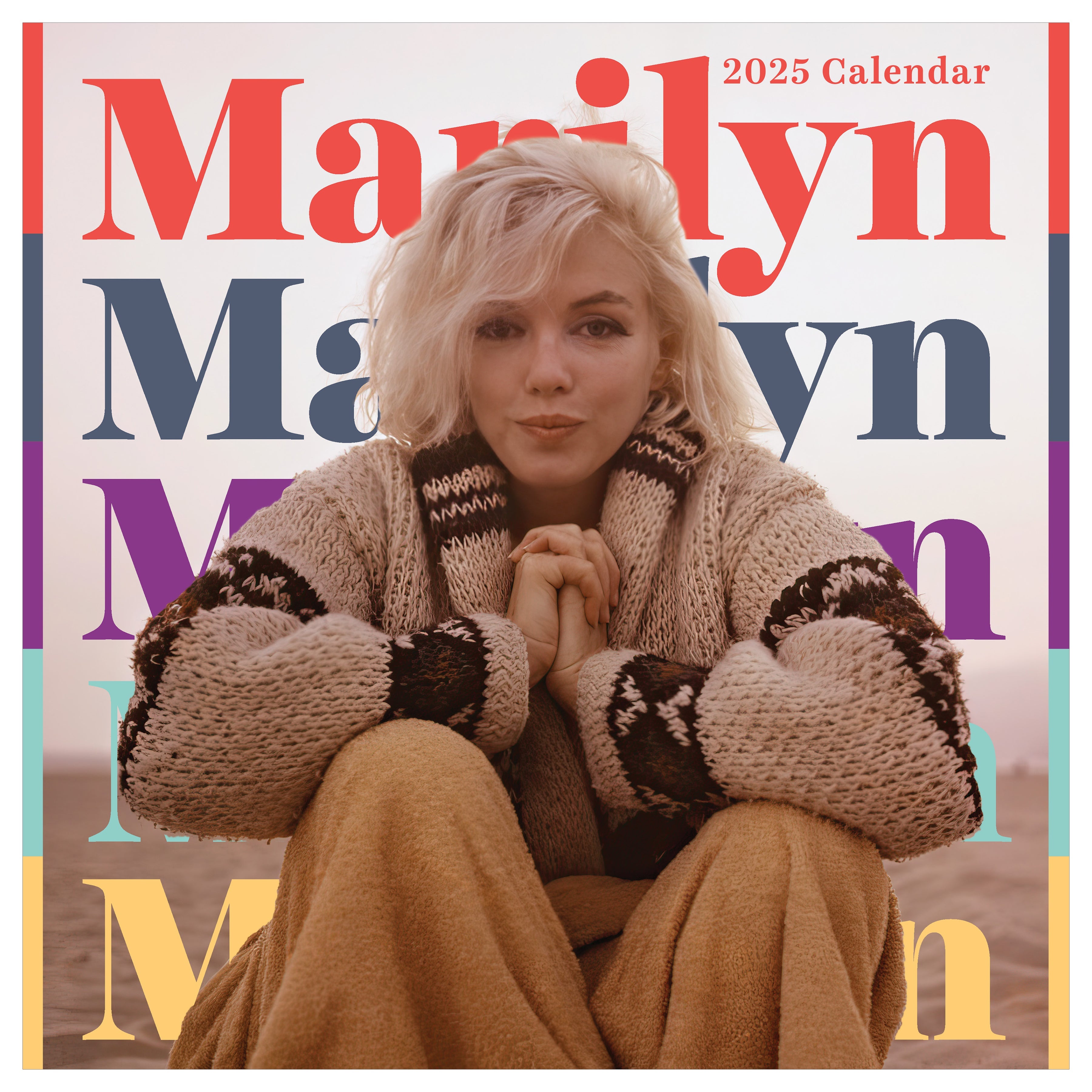 2025 Marilyn Monroe - Square Wall Calendar