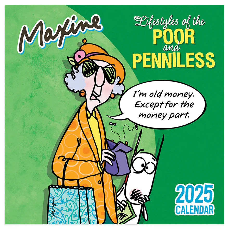 2025 Maxine - Mini Wall Calendar