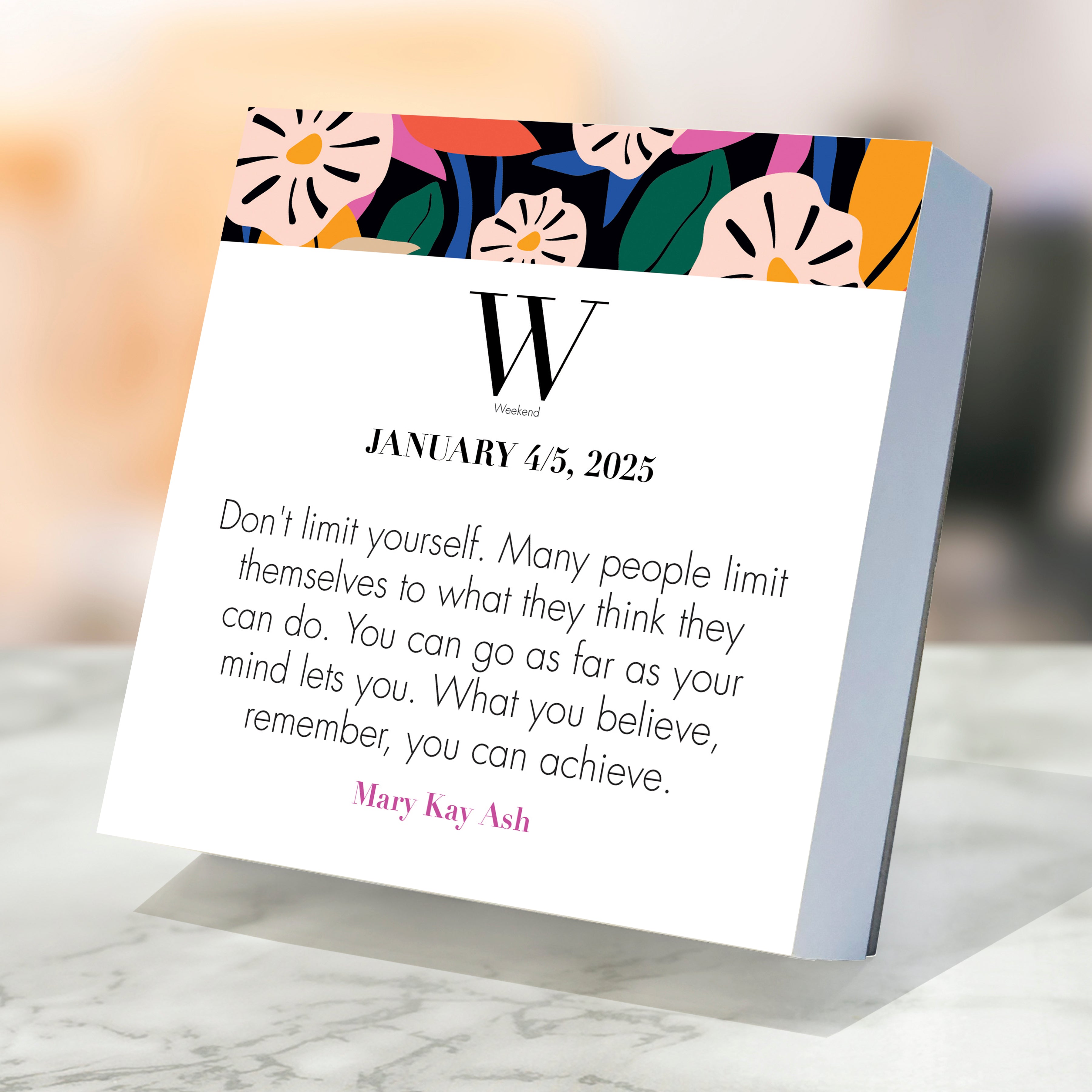 2025 365 Inspiring Women - Daily Boxed Page-A-Day Calendar