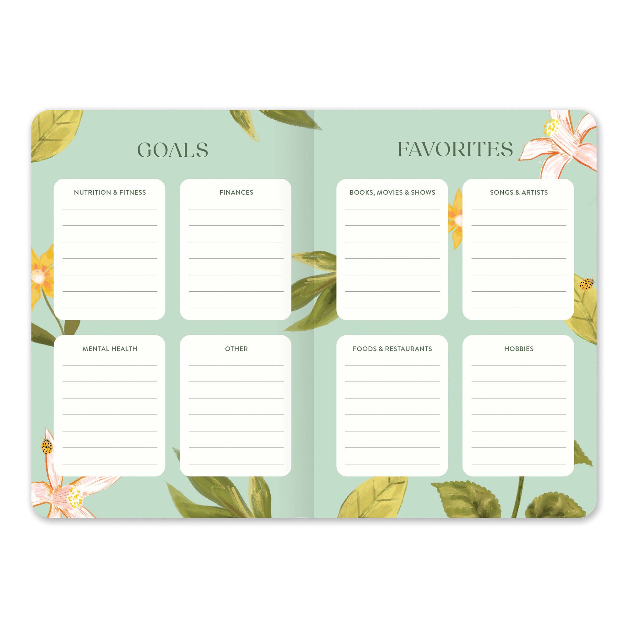 2027 Fruit & Flora Monthly Pocket Planner