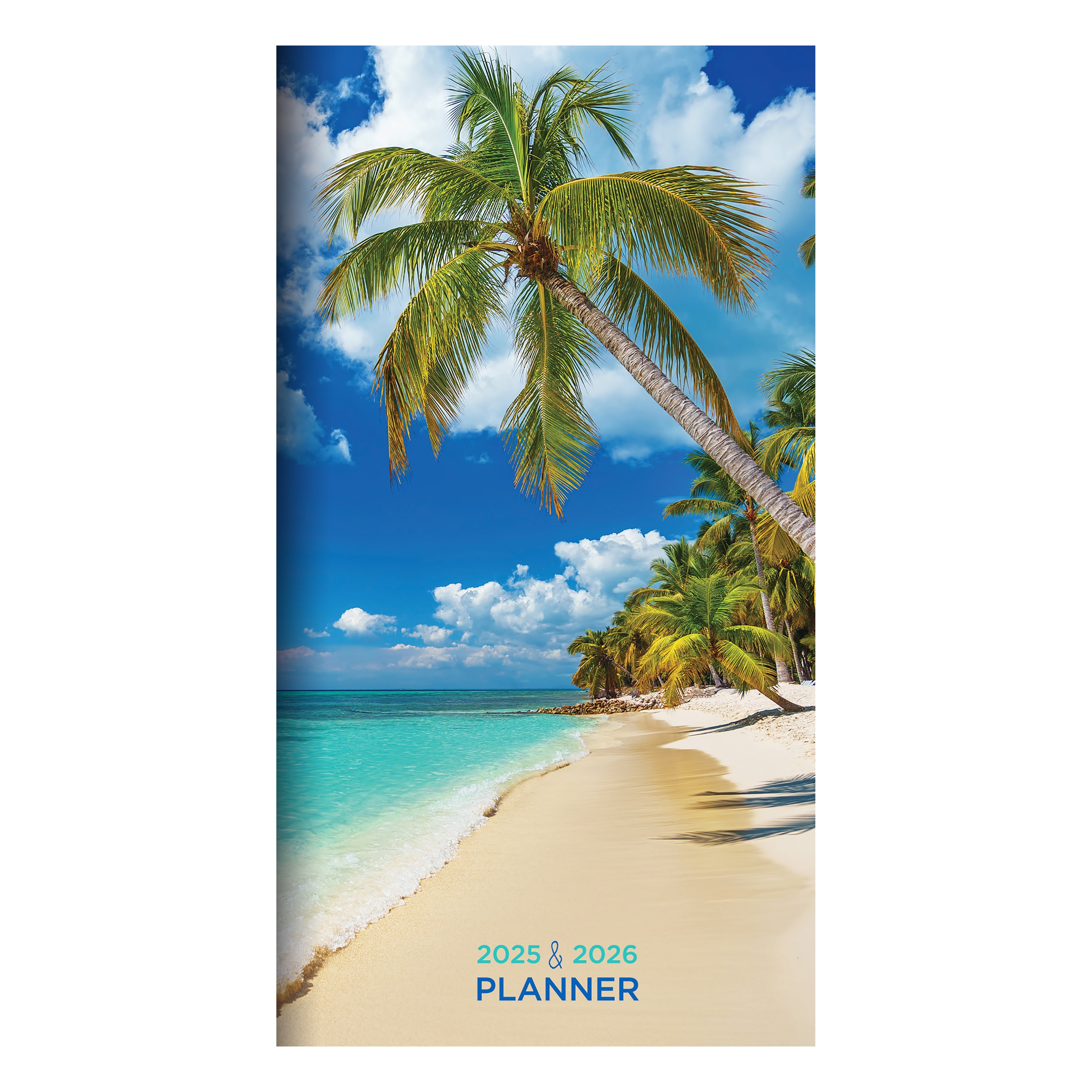 2025-2026 Beaches - Small Monthly Pocket Diary/Planner
