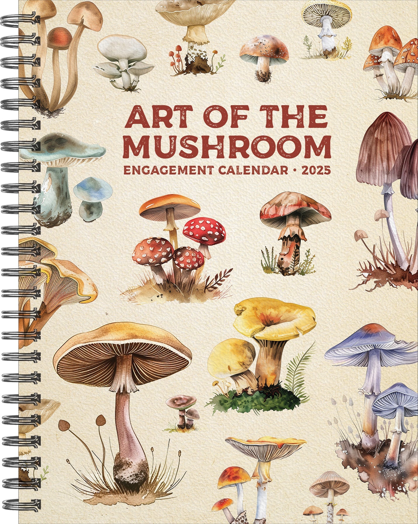 2025 Art of the Mushroom - Weekly Diary/Planner