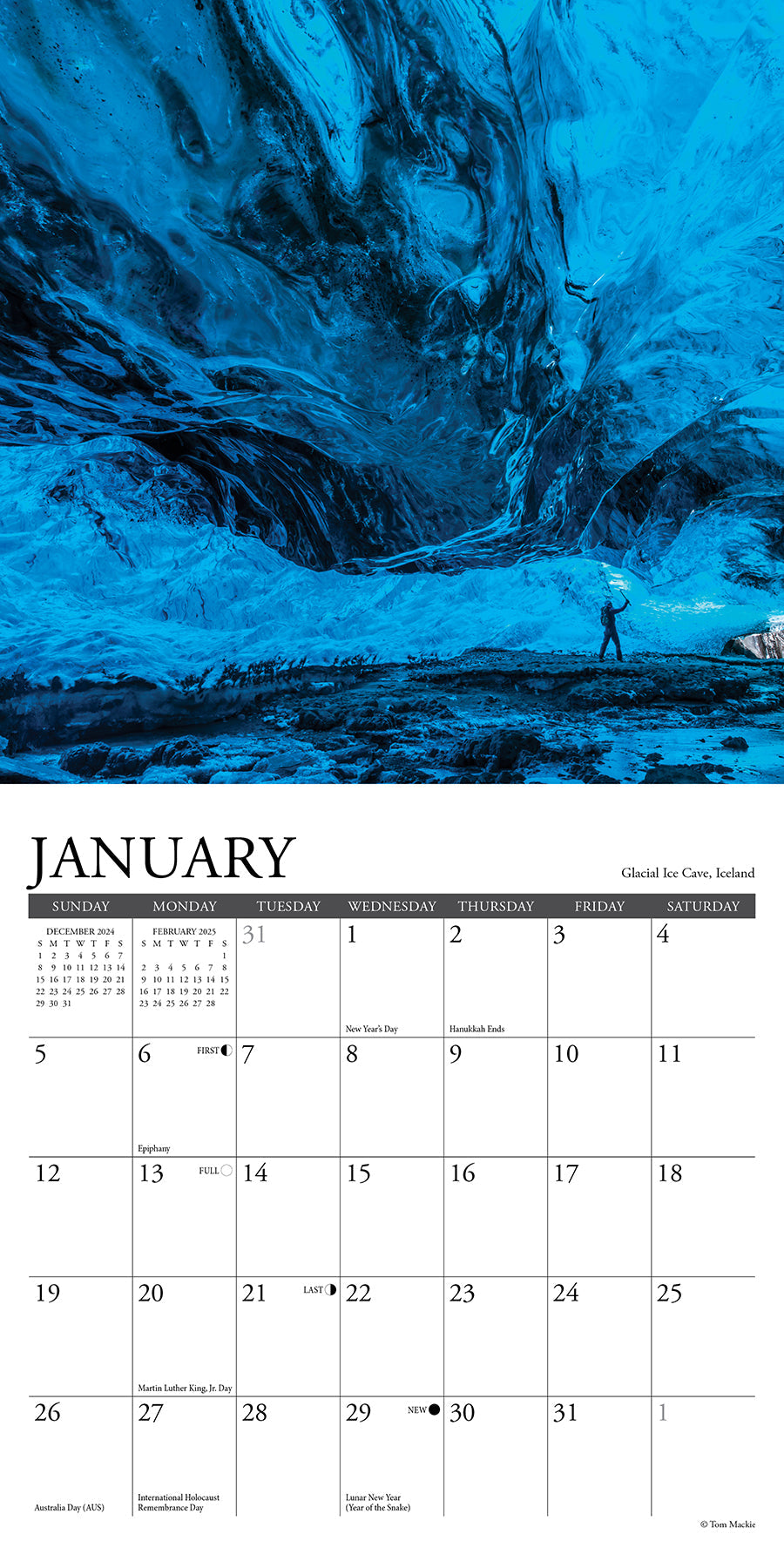 2025 Wanderlust - Mini Wall Calendar