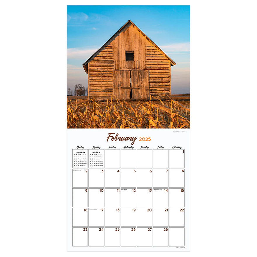 2025 Midwest Is Best - Square Wall Calendar