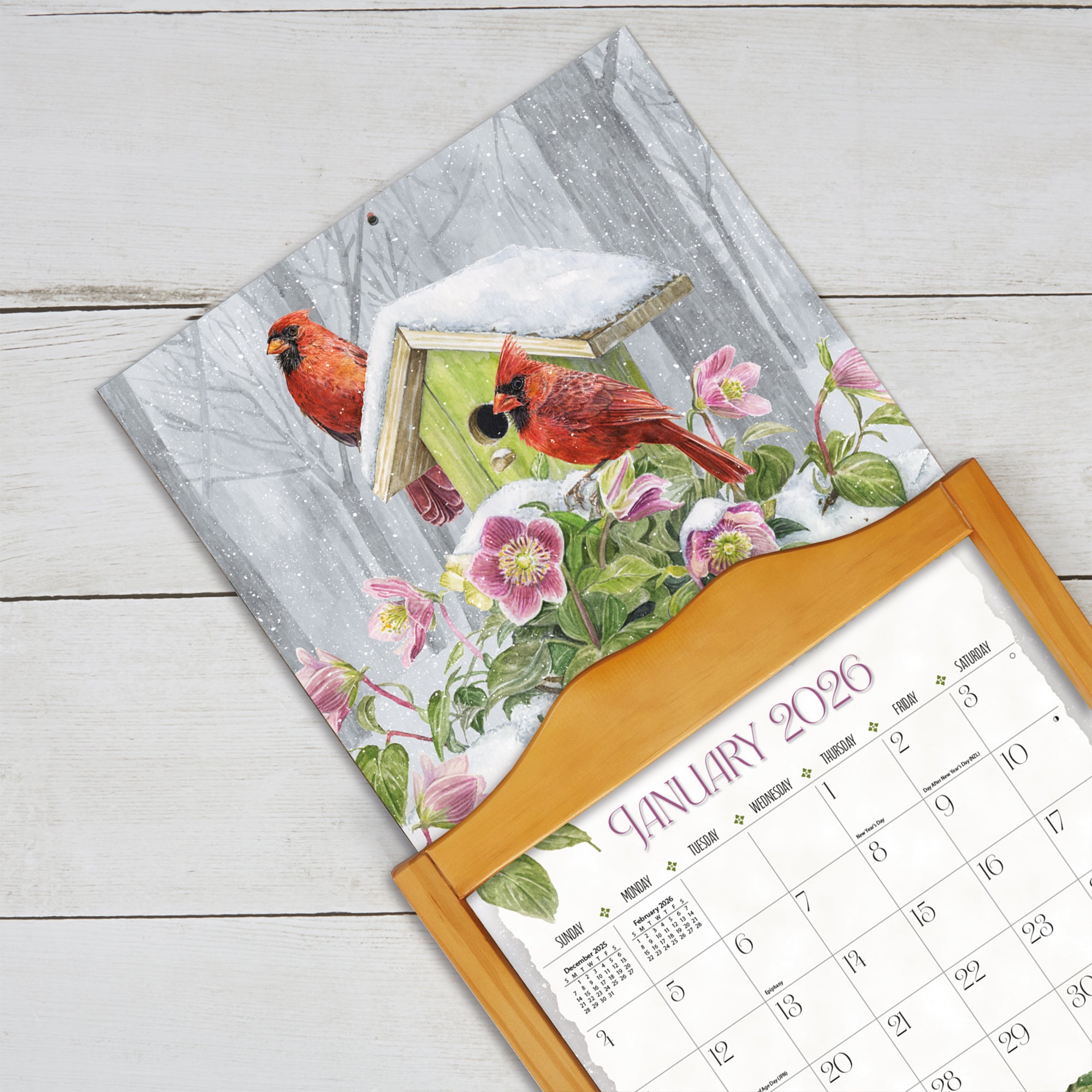 2026 LANG Birdhouses - Deluxe Wall Calendar