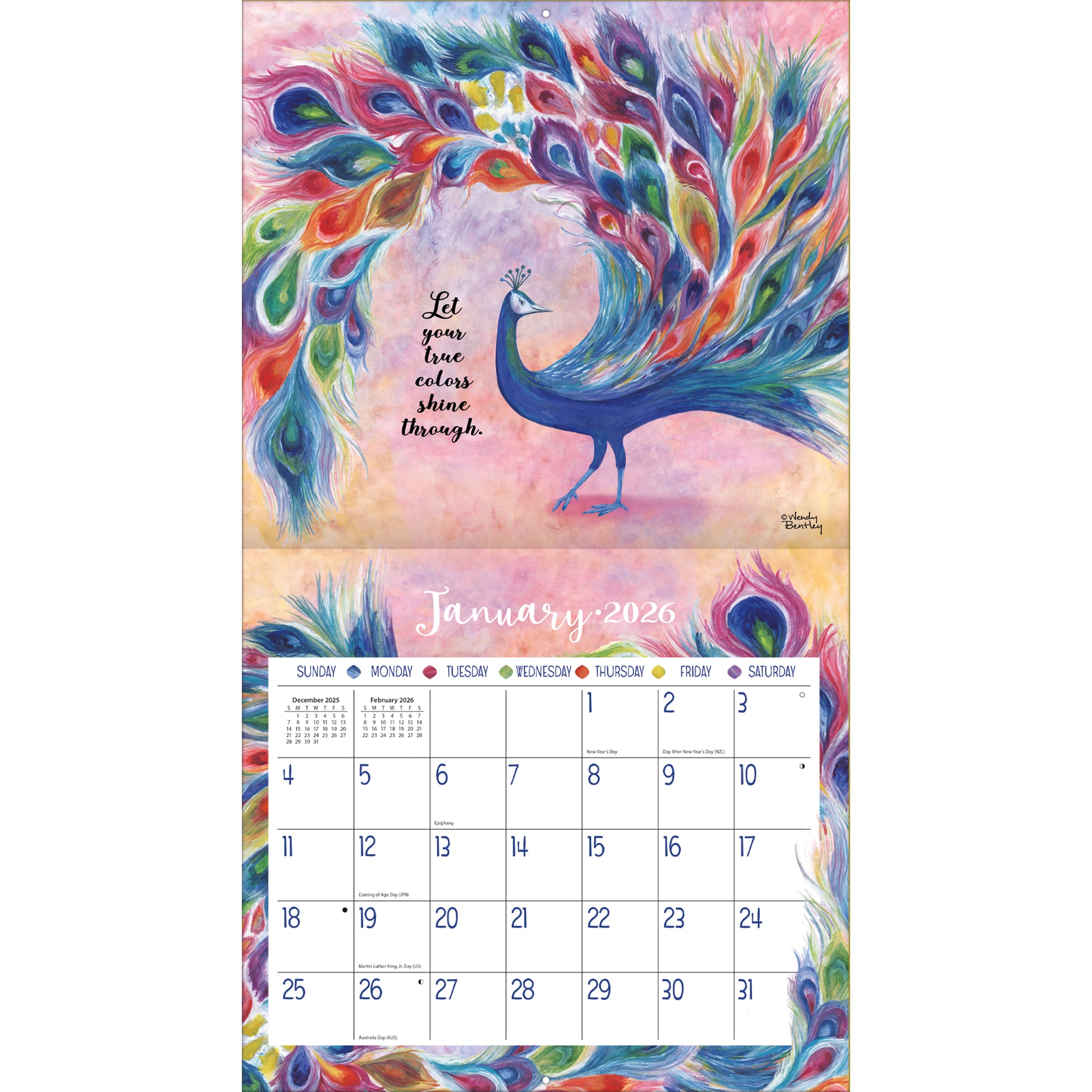 2026 LANG Favorite Things - Deluxe Wall Calendar