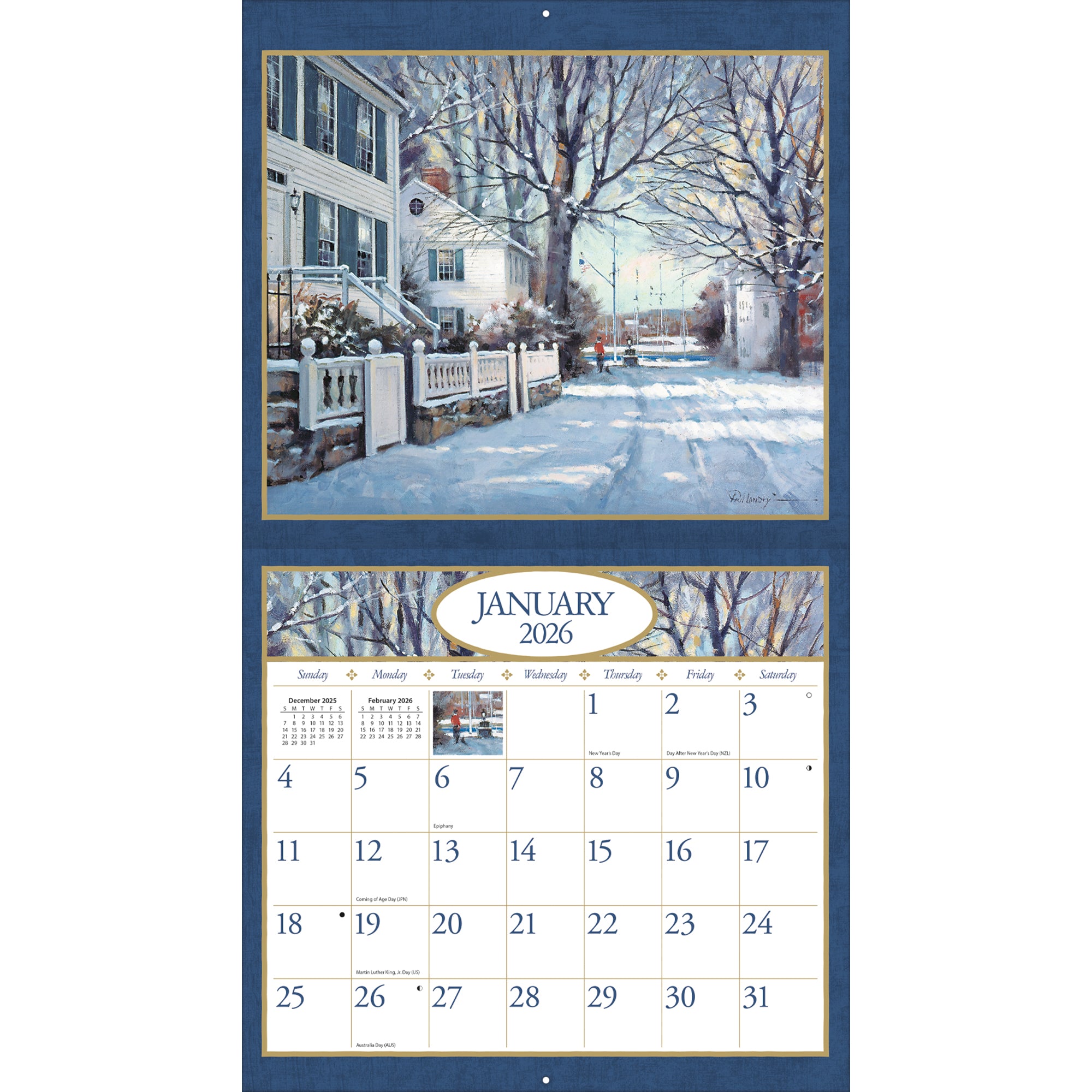 2026 LANG American Dream - Deluxe Wall Calendar