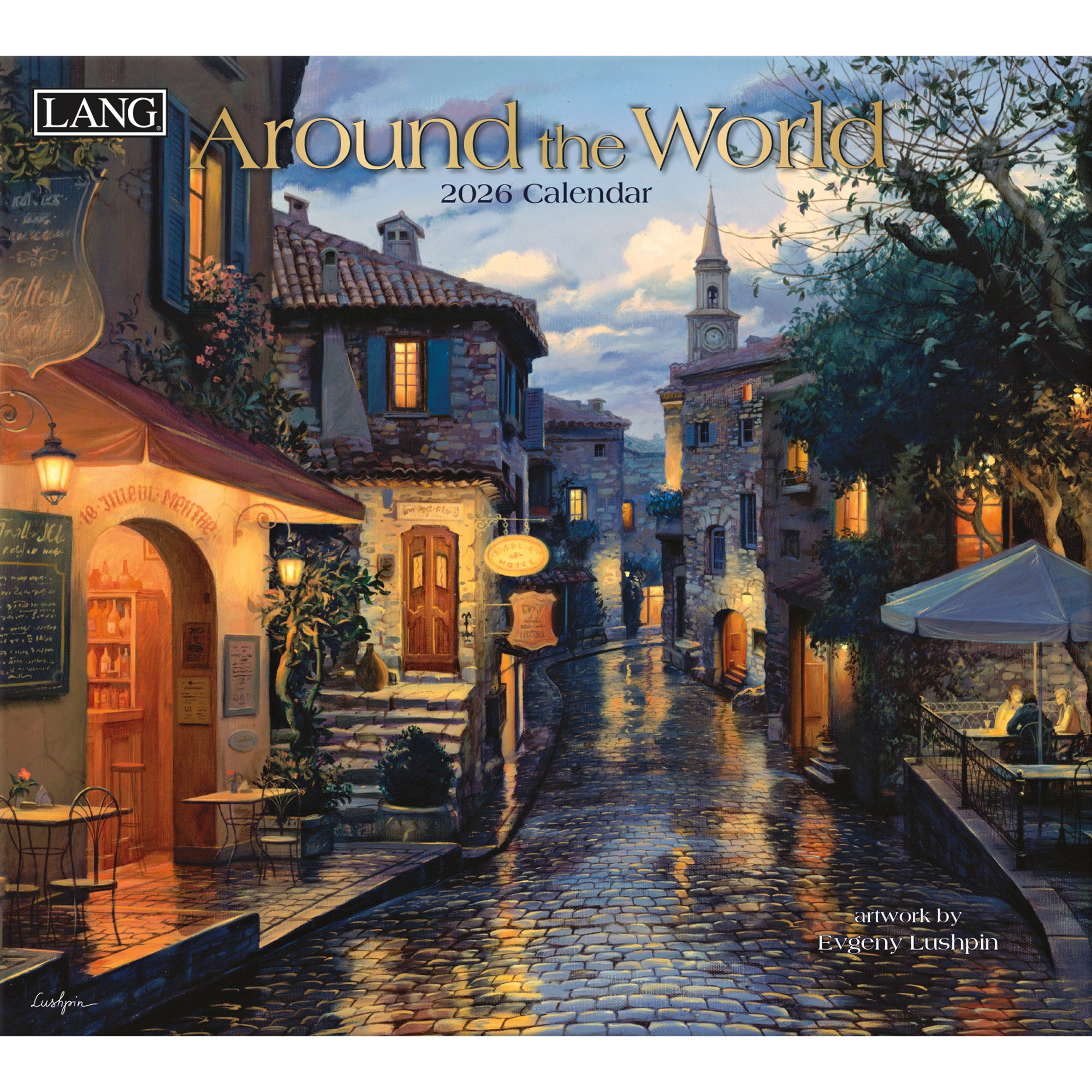 2026 LANG Around The World - Deluxe Wall Calendar