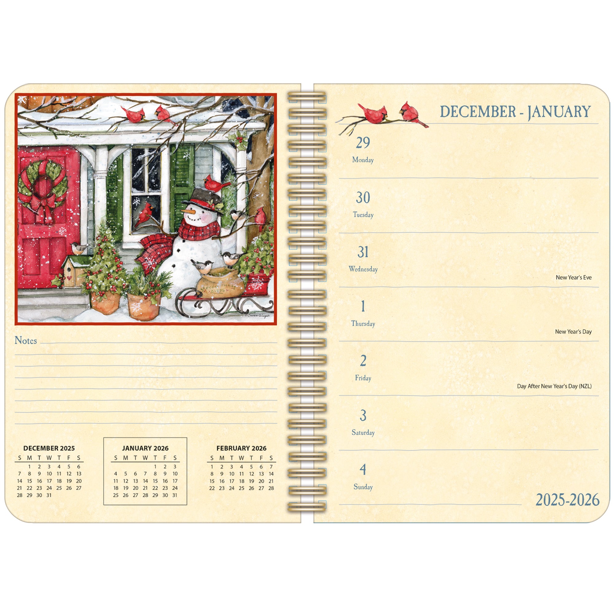 2026 LANG Heart & Home® - Spiral Monthly & Weekly Engagement Diary/Planner