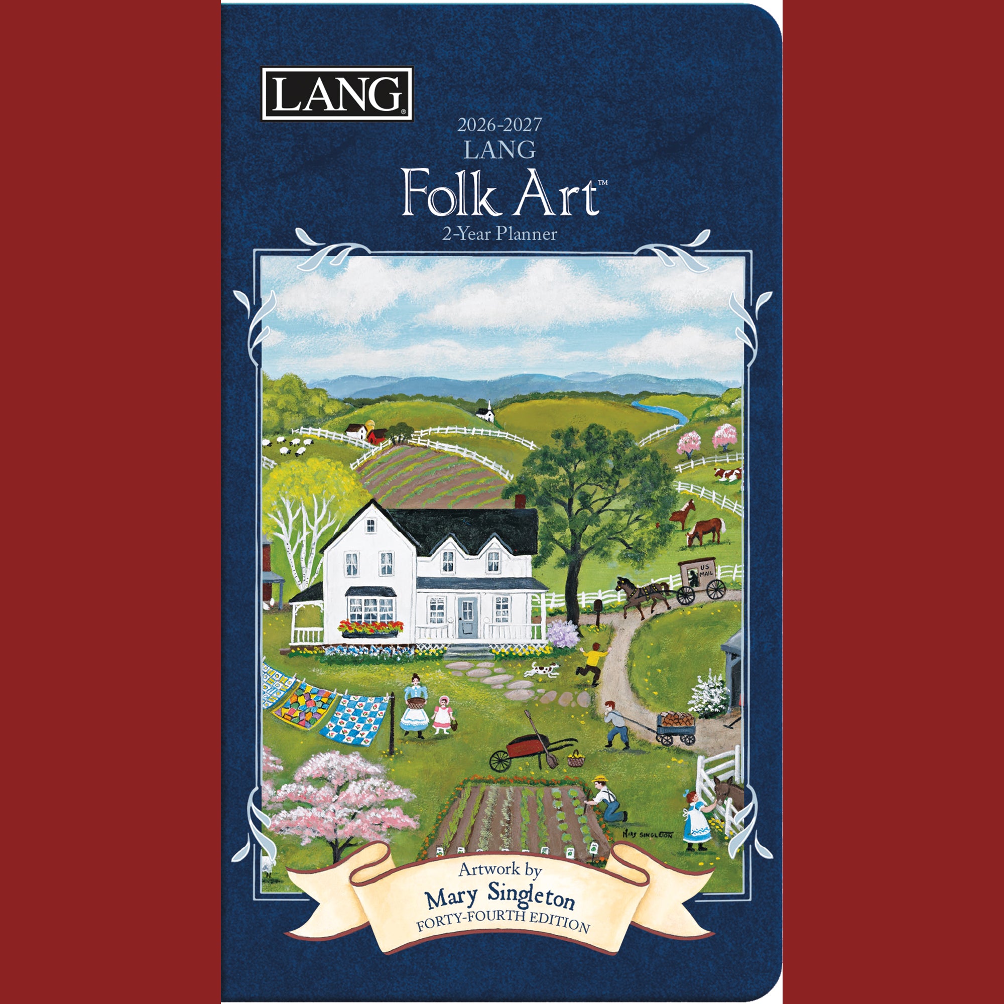 2026 LANG Folk Art™ - Two Year Pocket Diary/Planner