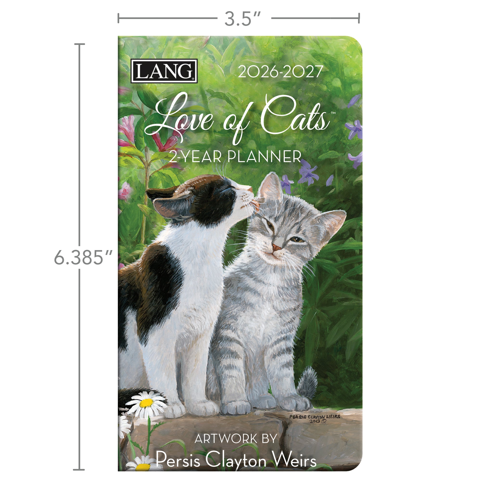 2026 LANG Love Of Cats - Two Year Pocket Diary/Planner