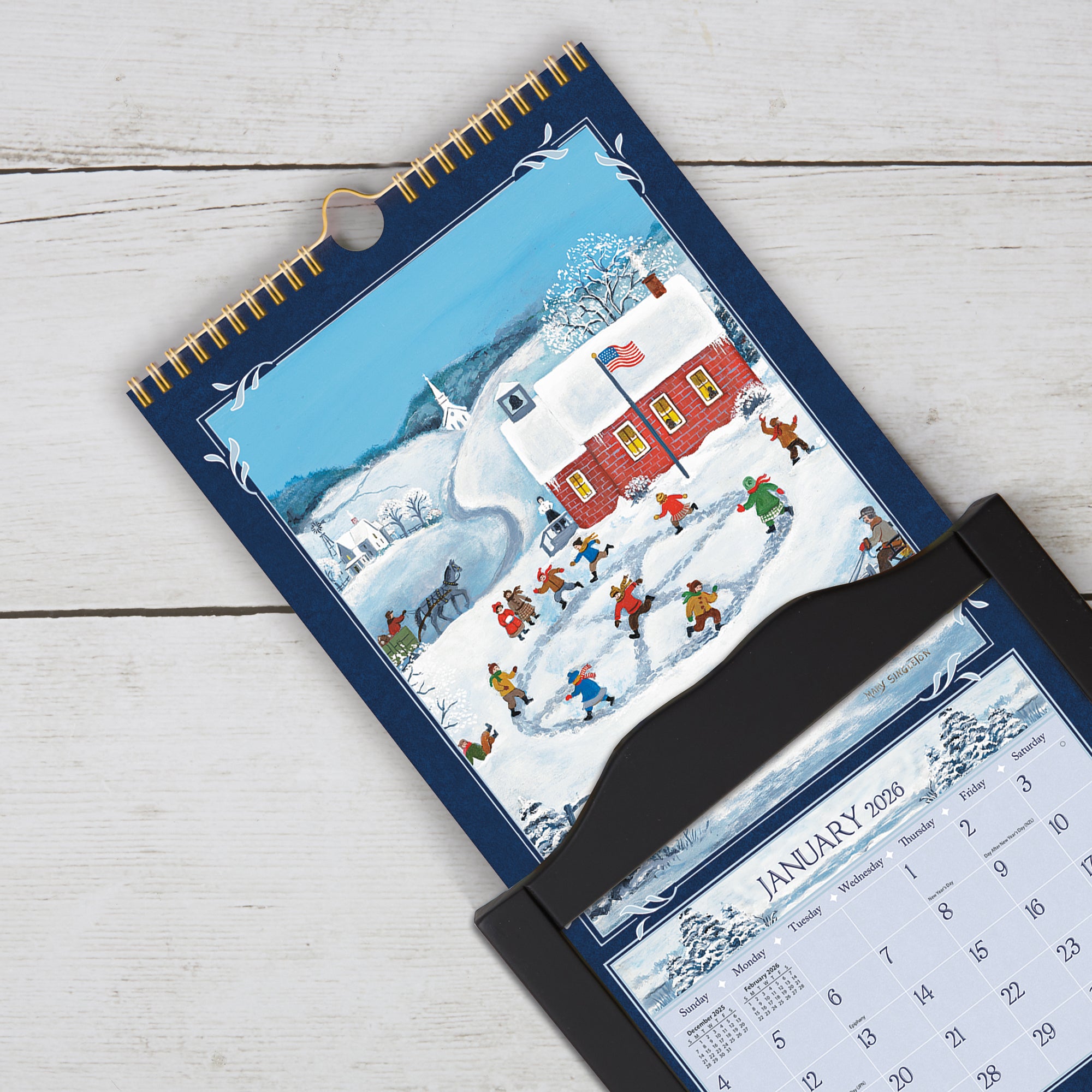 2026 LANG Folk Art™ - Slim Vertical Wall Calendar