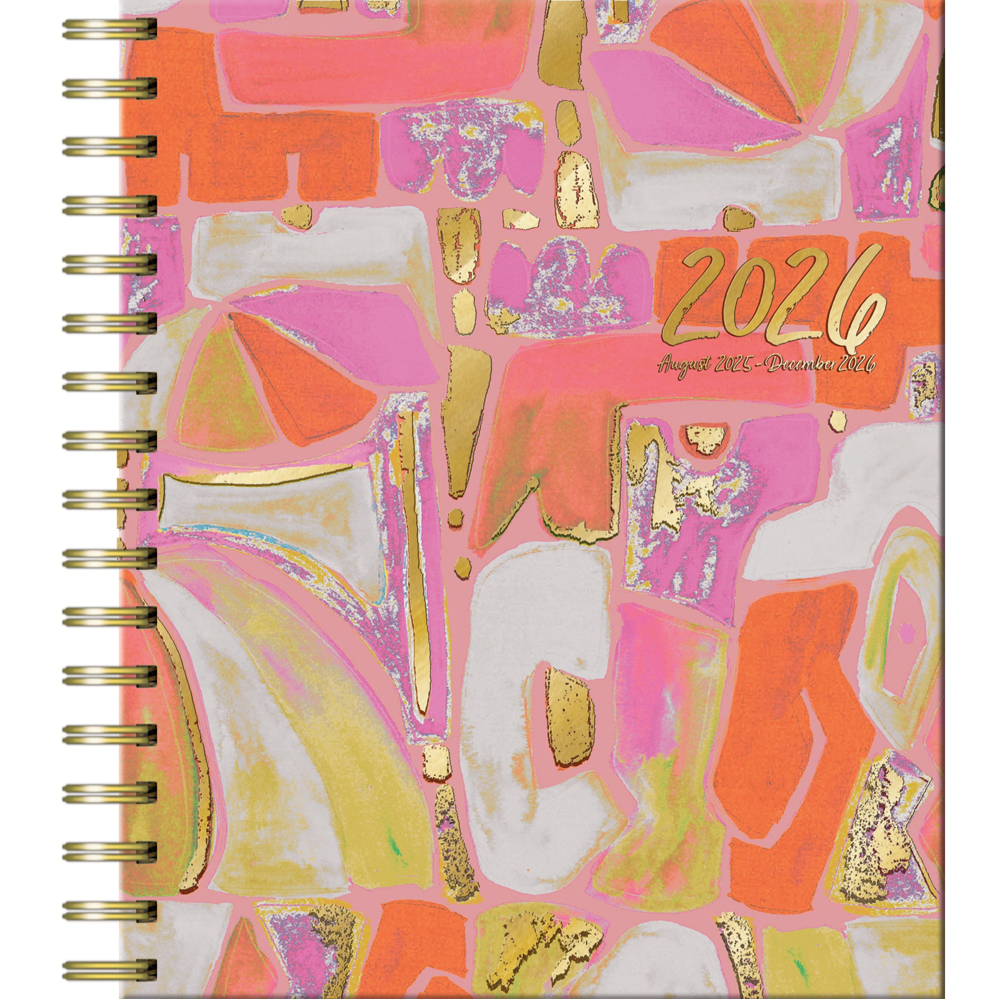 2026 LANG Abstract Expressions - 17 Month Weekly Monthly Agenda Diary/Planner