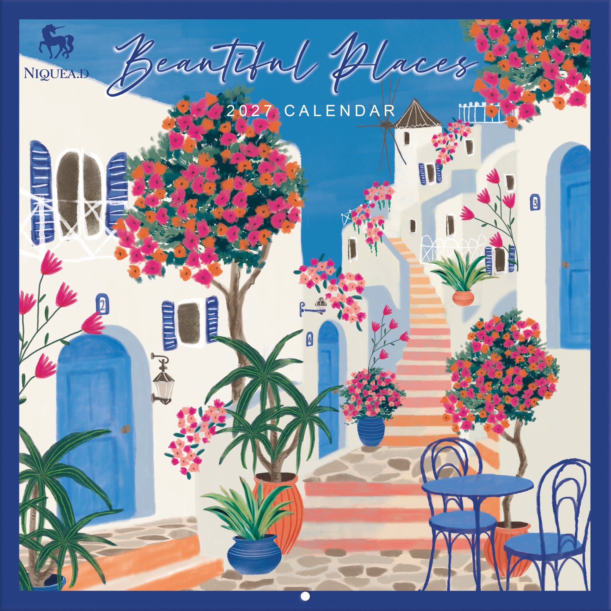 2027 Beautiful Bright Places - Square Wall Calendar – image 1