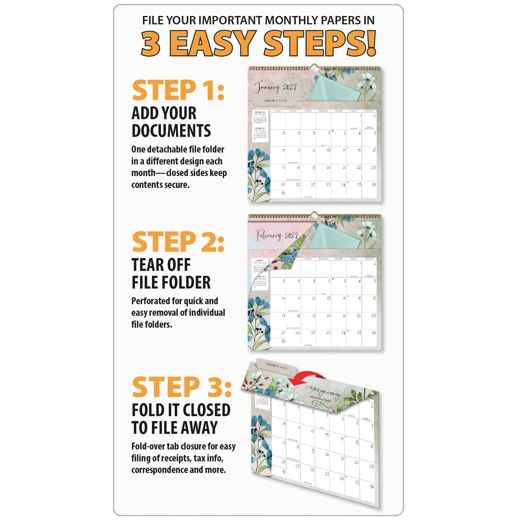 2027 Country Pleasures - File It Deluxe Wall Calendar – image 5
