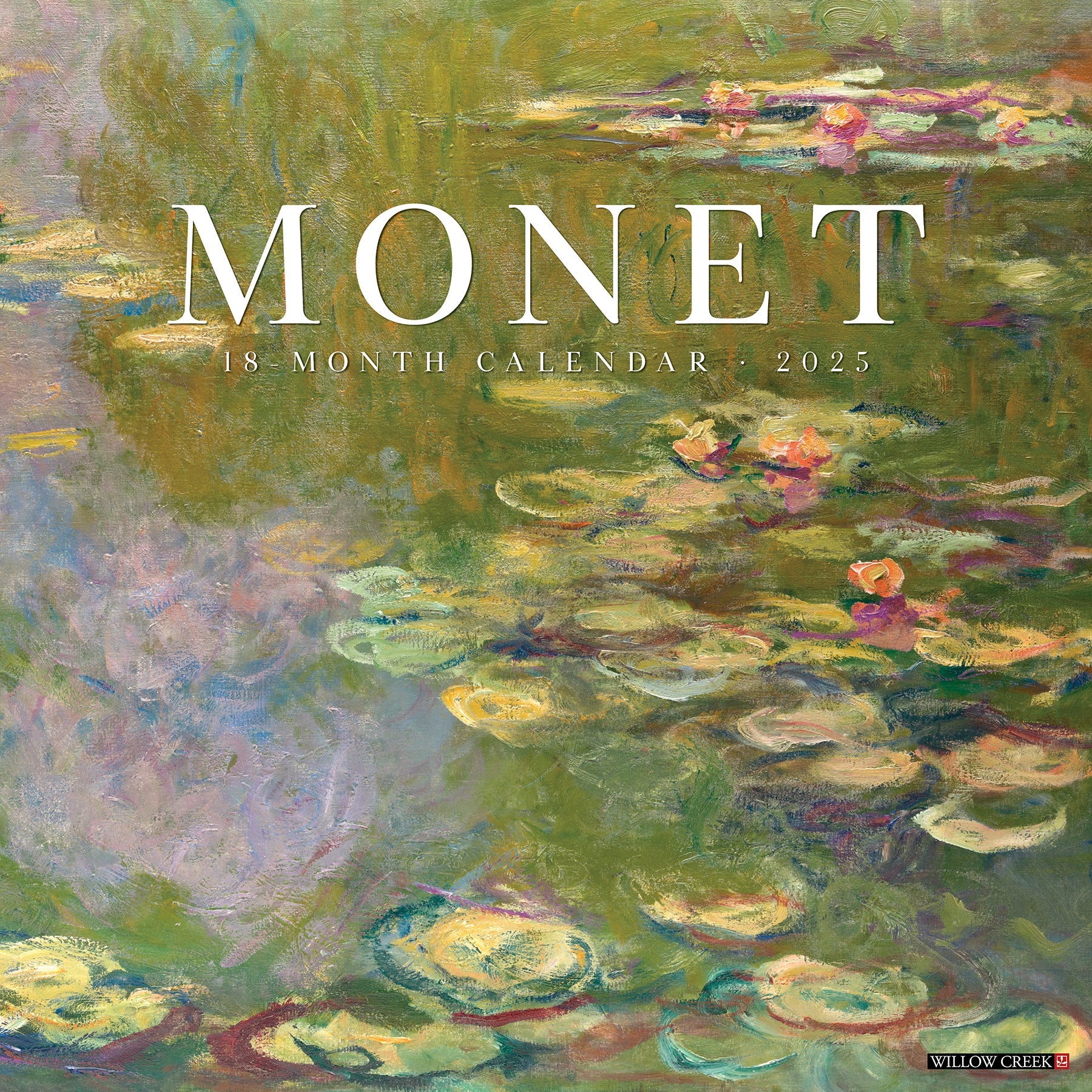 2025 Monet - Square Wall Calendar