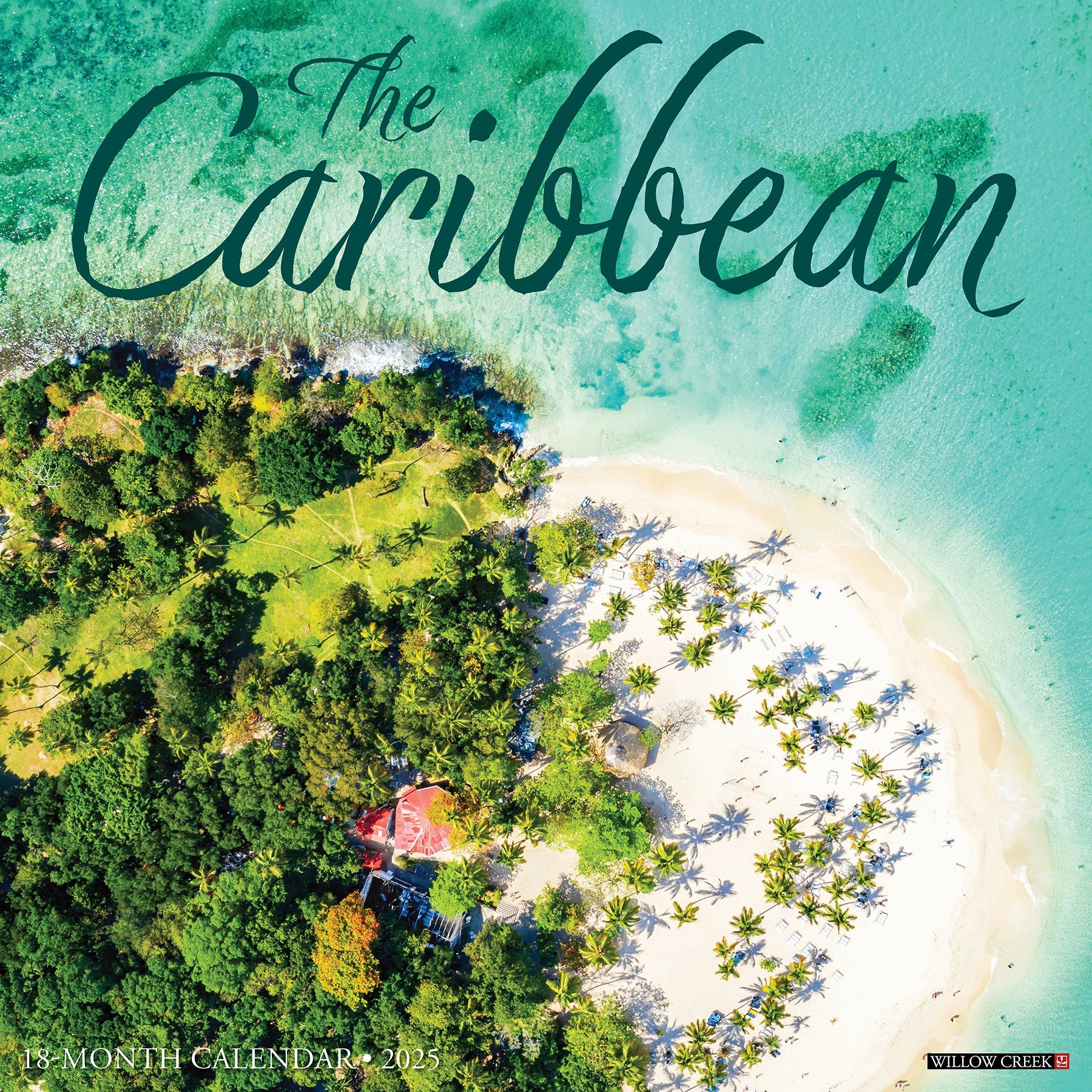 2025 Caribbean - Square Wall Calendar