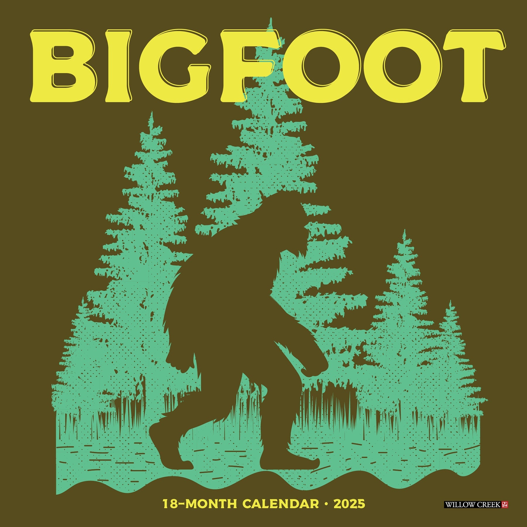 2025 Bigfoot - Mini Wall Calendar