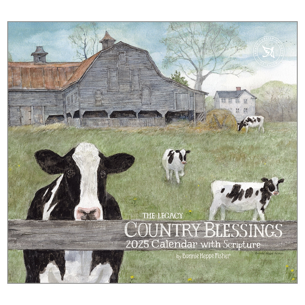 2025 Country Blessings - Legacy Deluxe Wall Calendar