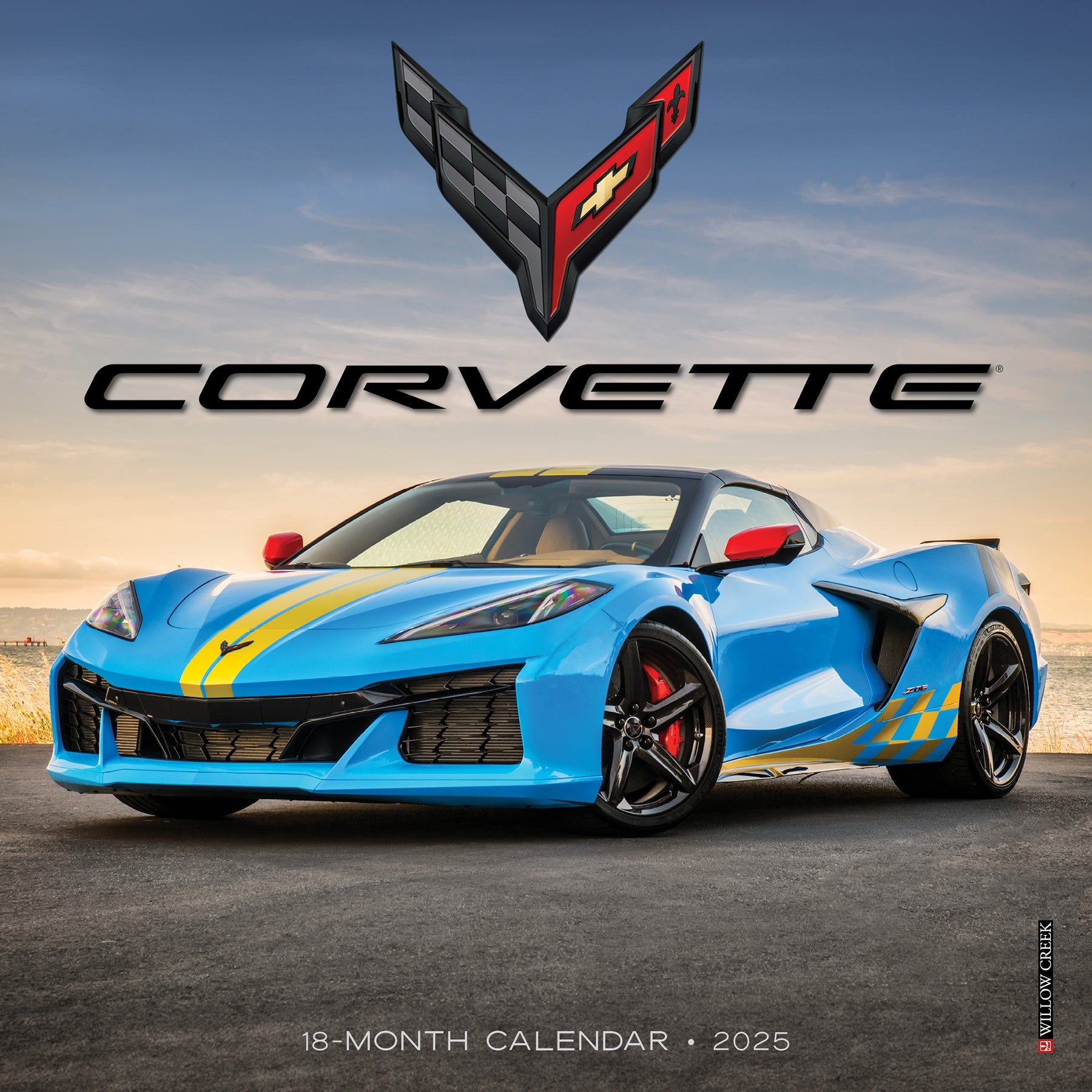 2025 Corvette - Mini Wall Calendar