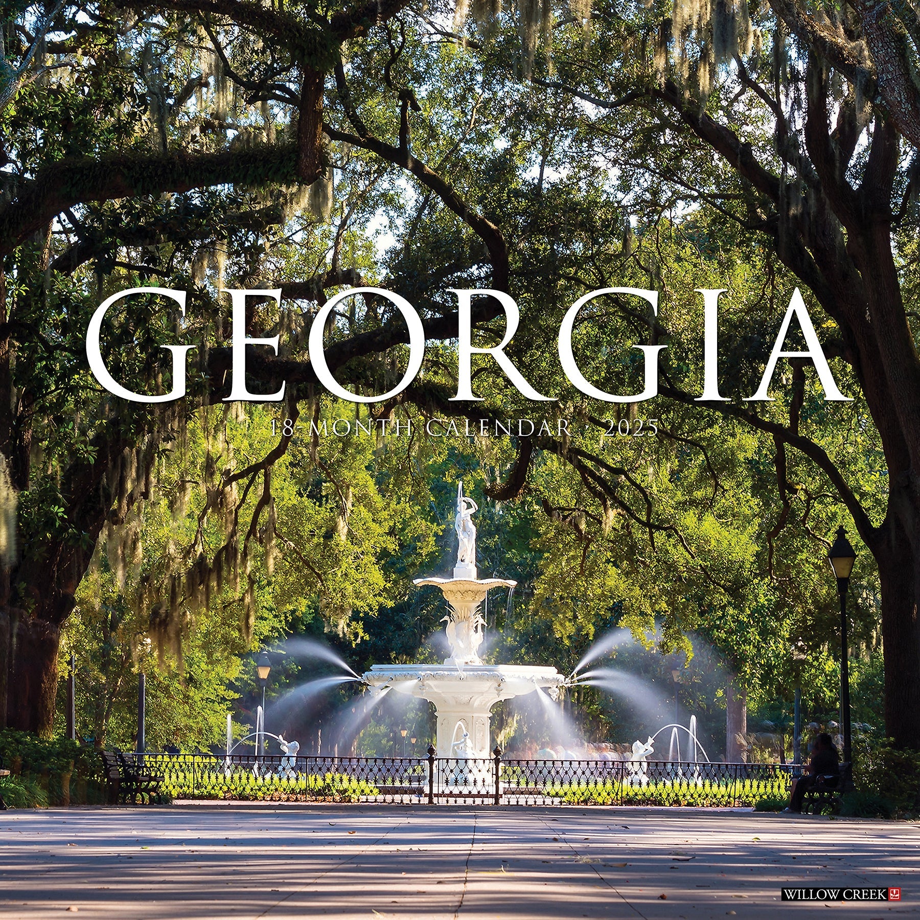 2025 Georgia - Square Wall Calendar