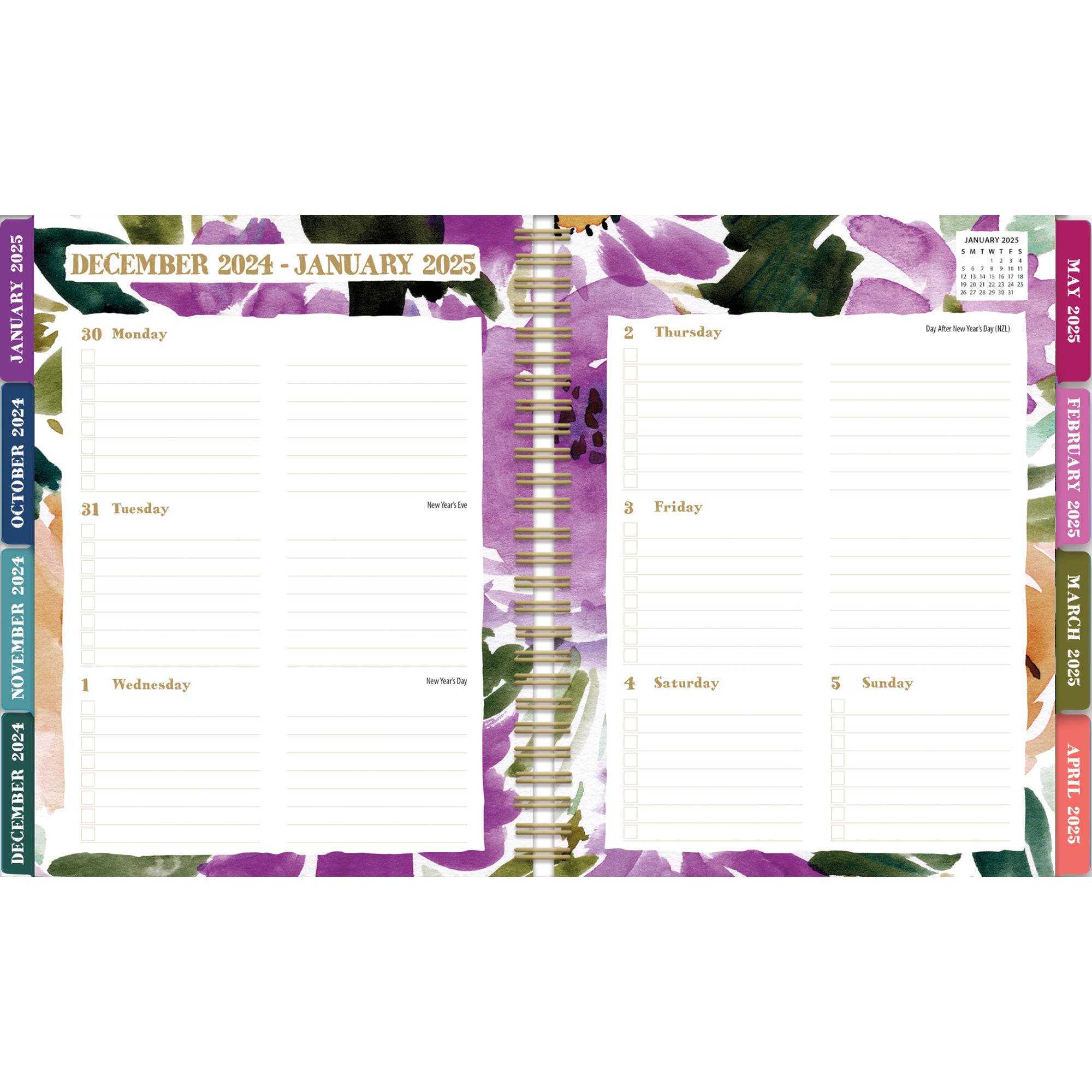 2025 Grow Wild Planner - LANG Plant It Monthly & Weekly Diary/Planner